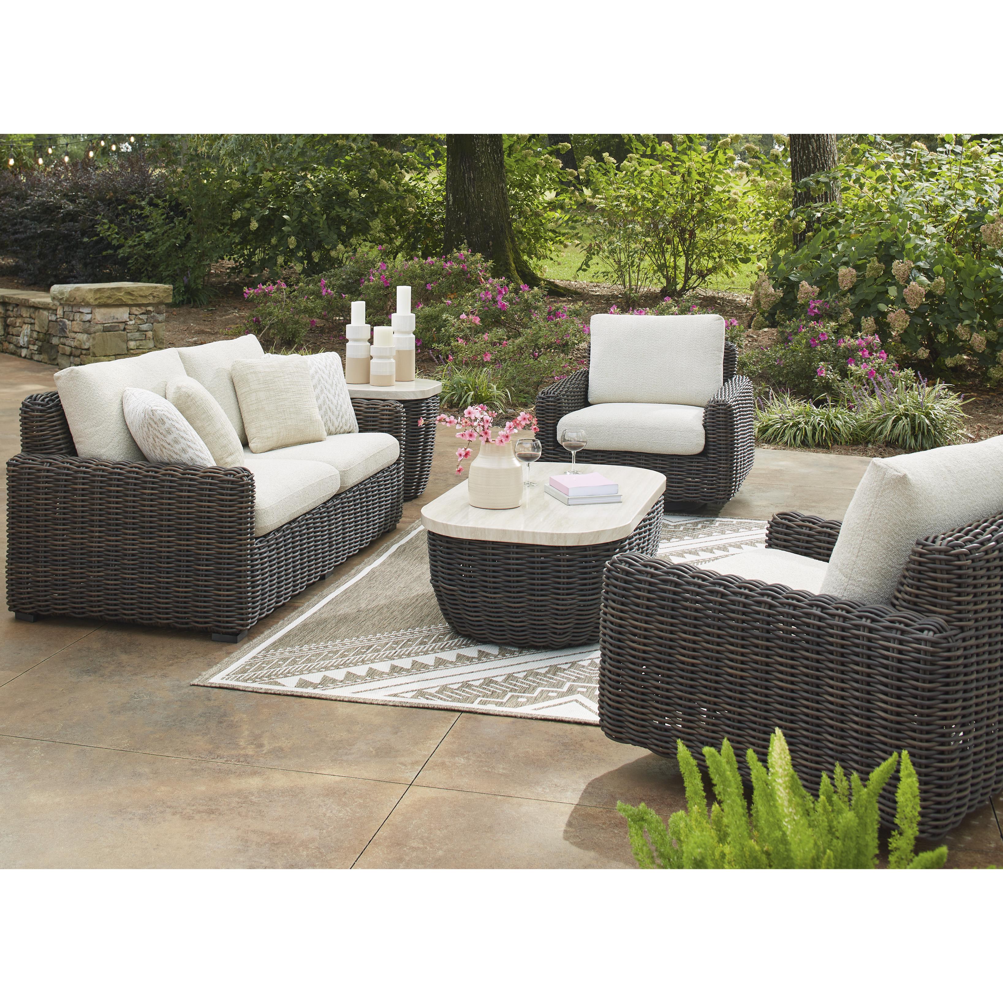 Signature Design by Ashley Kimora P711-821 Swivel Glider Lounge with Cushion - Image 6
