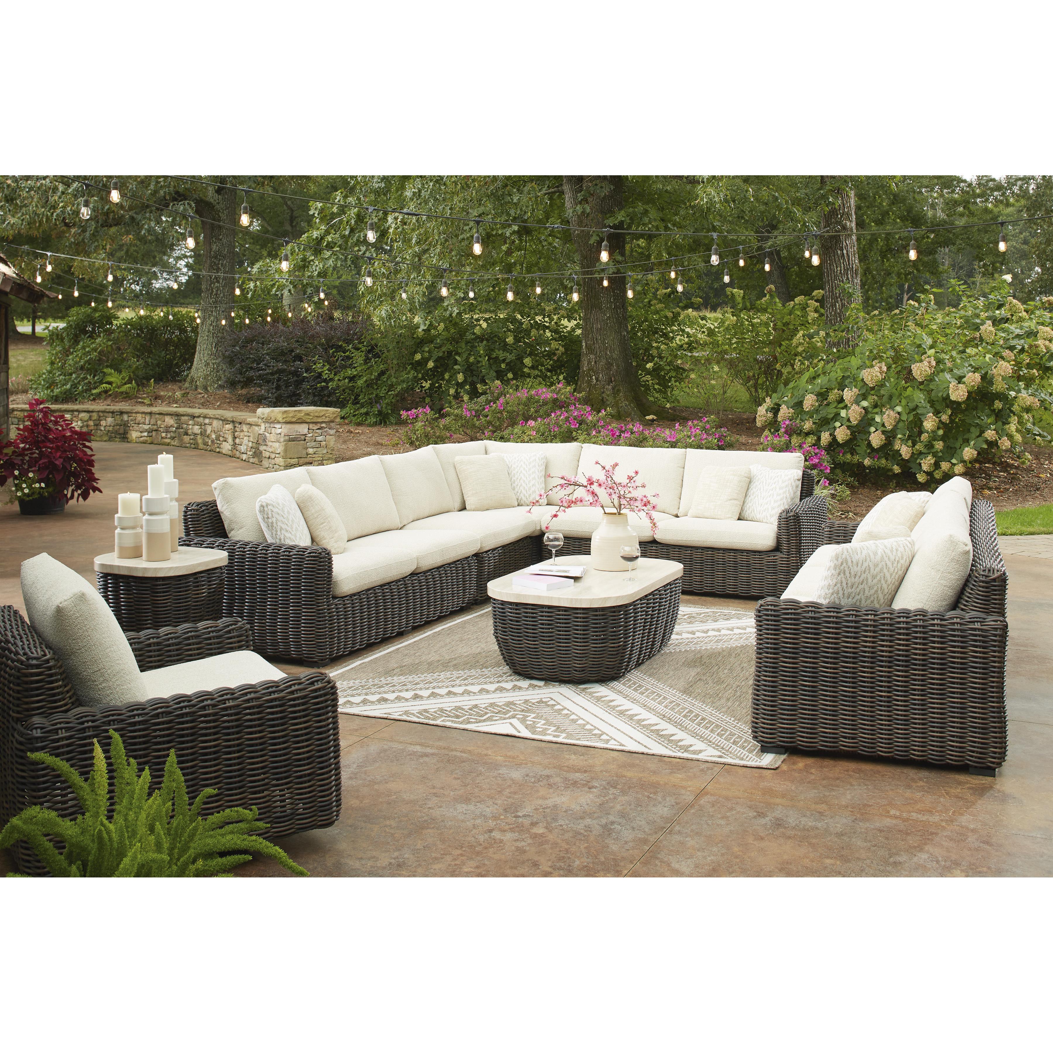 Signature Design by Ashley Kimora P711-821 Swivel Glider Lounge with Cushion - Image 9