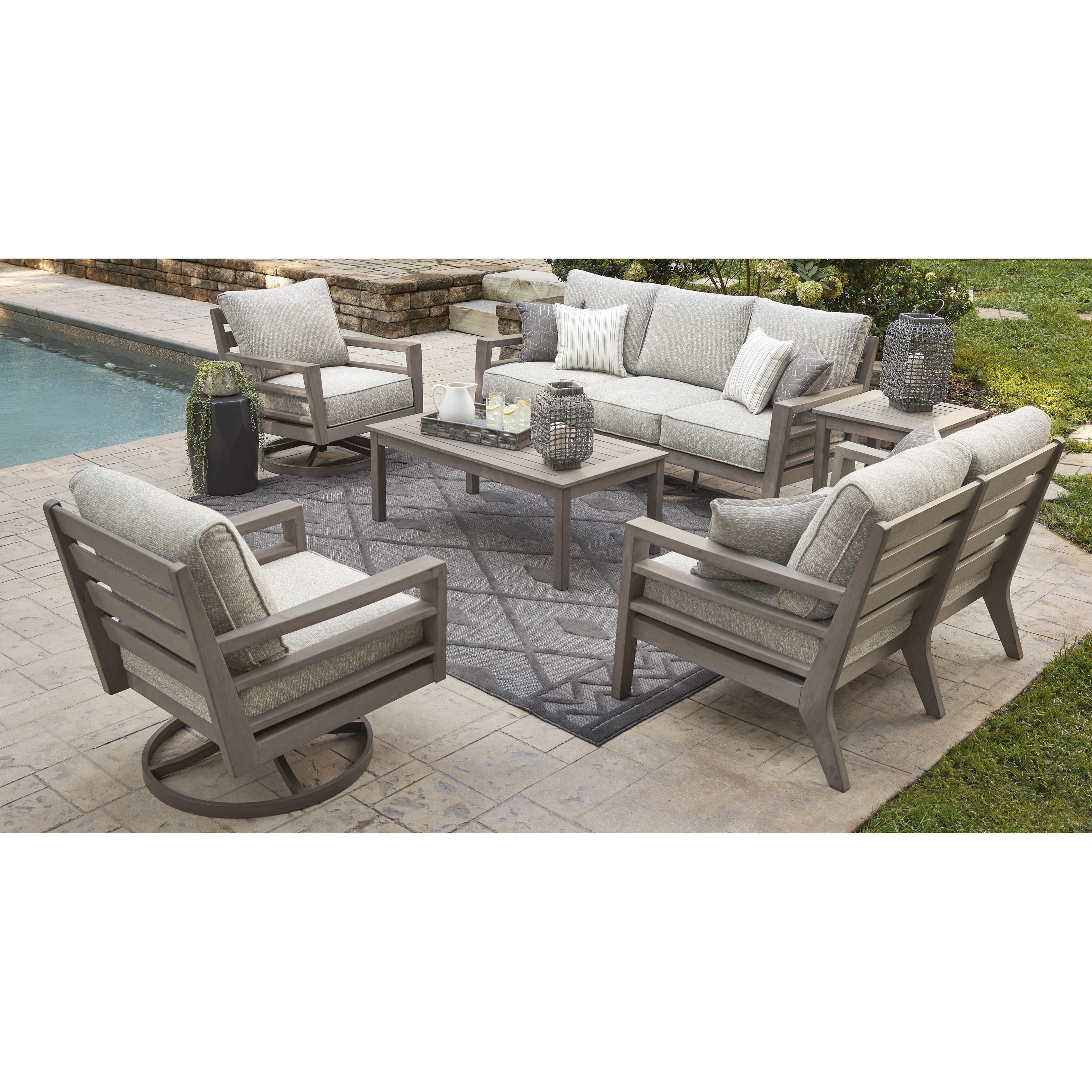 Signature Design by Ashley Hillside Barn P564-838 Sofa with Cushion - Image 8