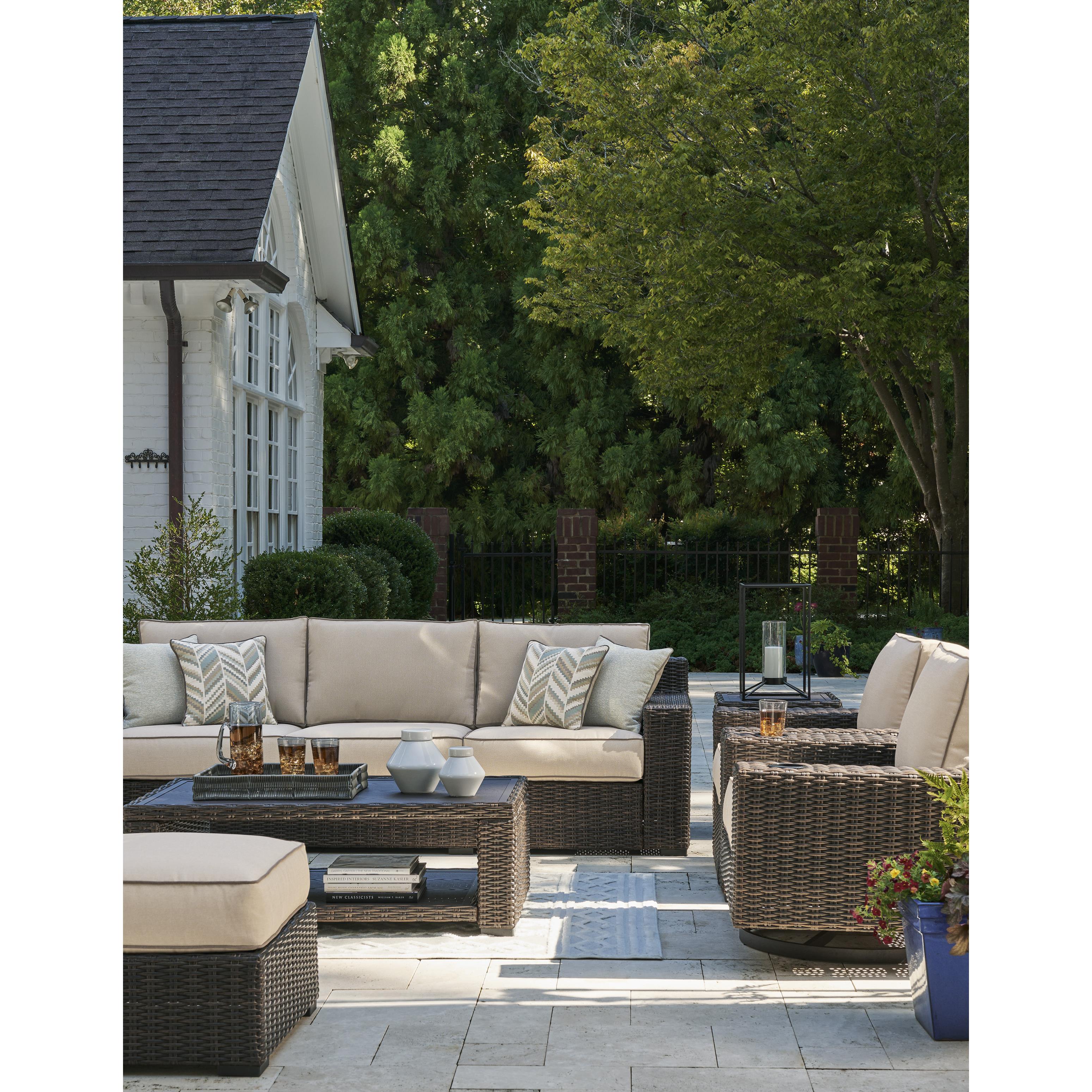 Signature Design by Ashley Coastline Bay P784-838 Sofa with Cushion - Image 10