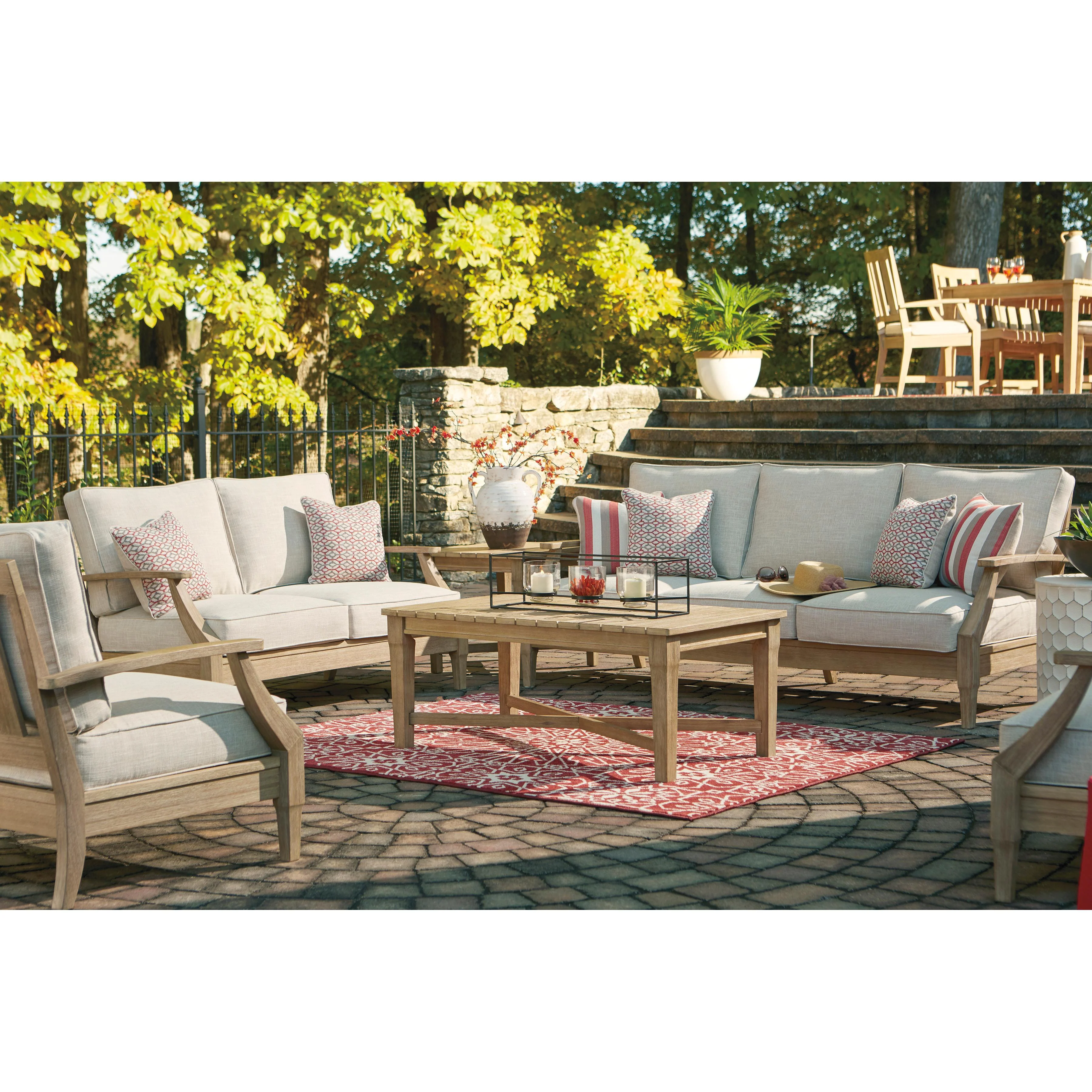 Signature Design by Ashley Clare View P801-838 Sofa with Cushion - Image 8