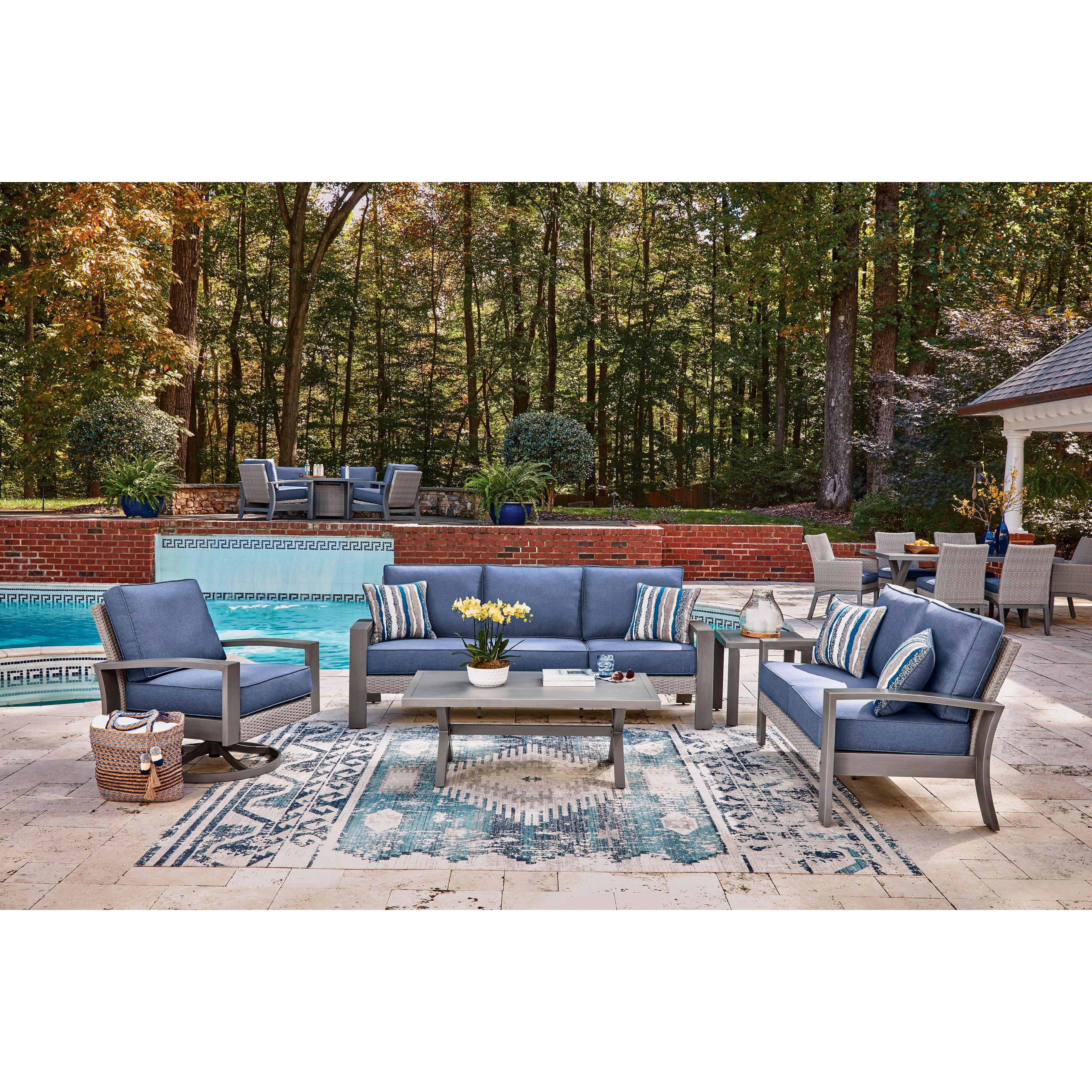 Signature Design by Ashley Half Moon Beach PCP418-701 Rectangular Cocktail Table - Image 8