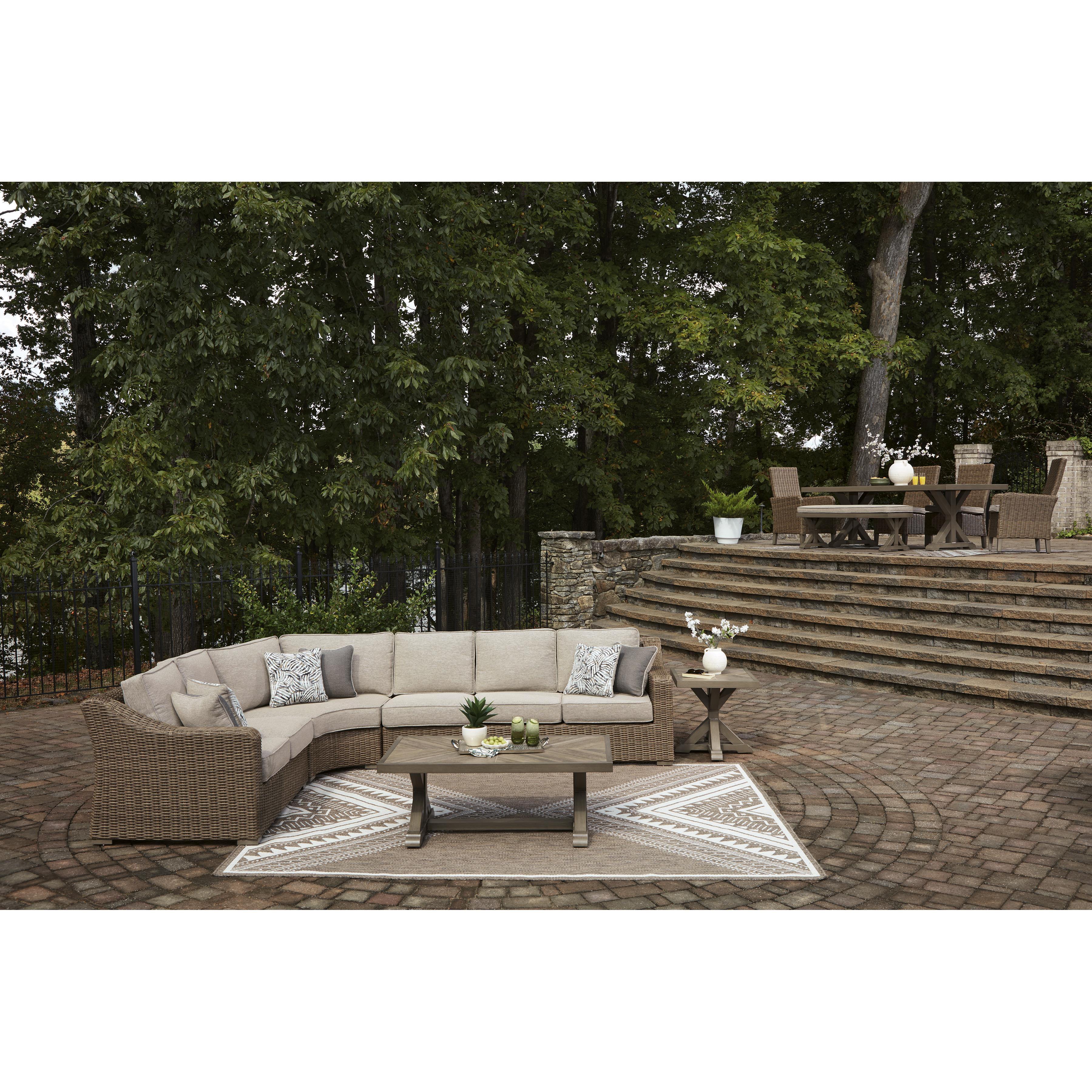 Signature Design by Ashley Laguna Heights PCP790-701 Rectangular Cocktail Table - Image 11