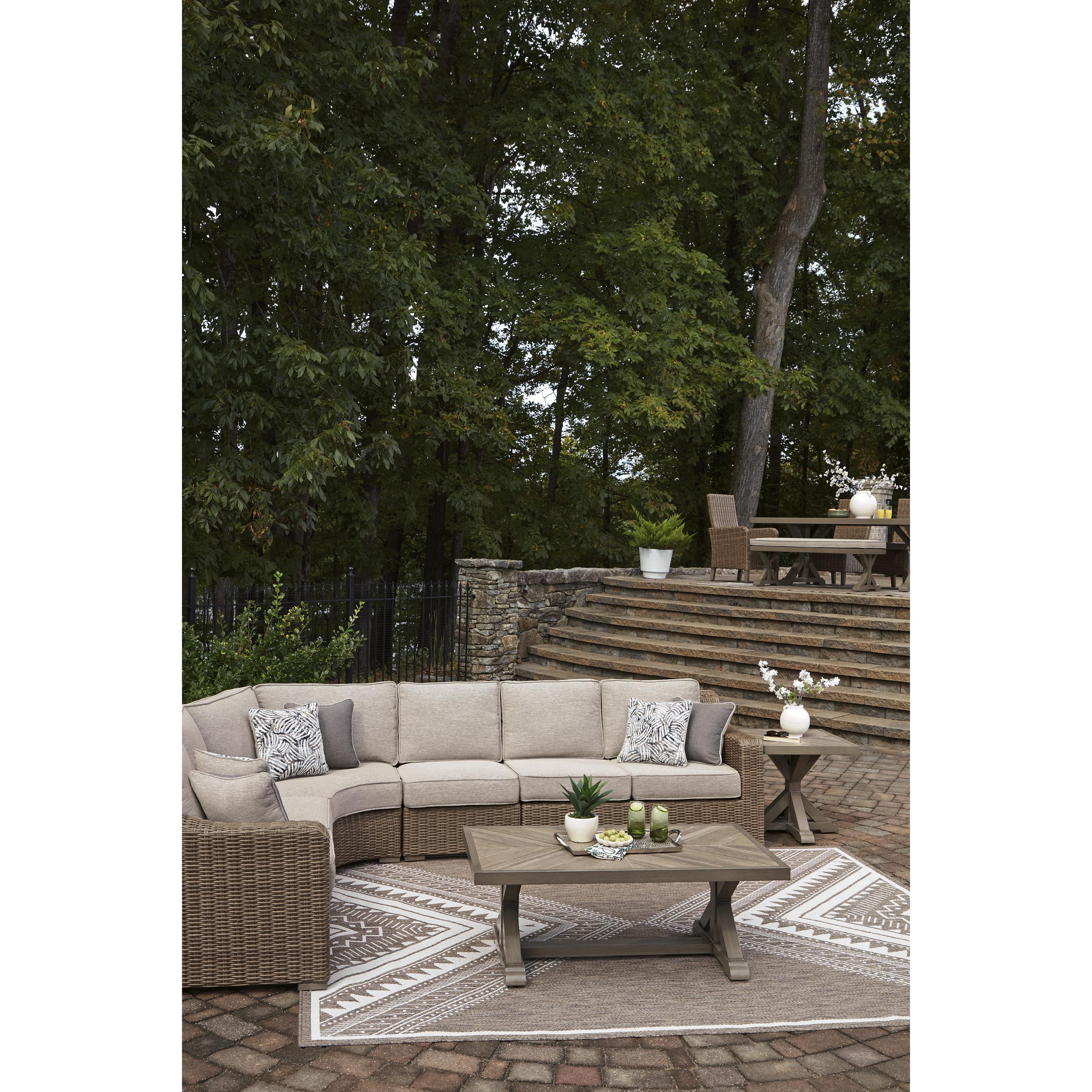 Signature Design by Ashley Laguna Heights PCP790-701 Rectangular Cocktail Table - Image 12