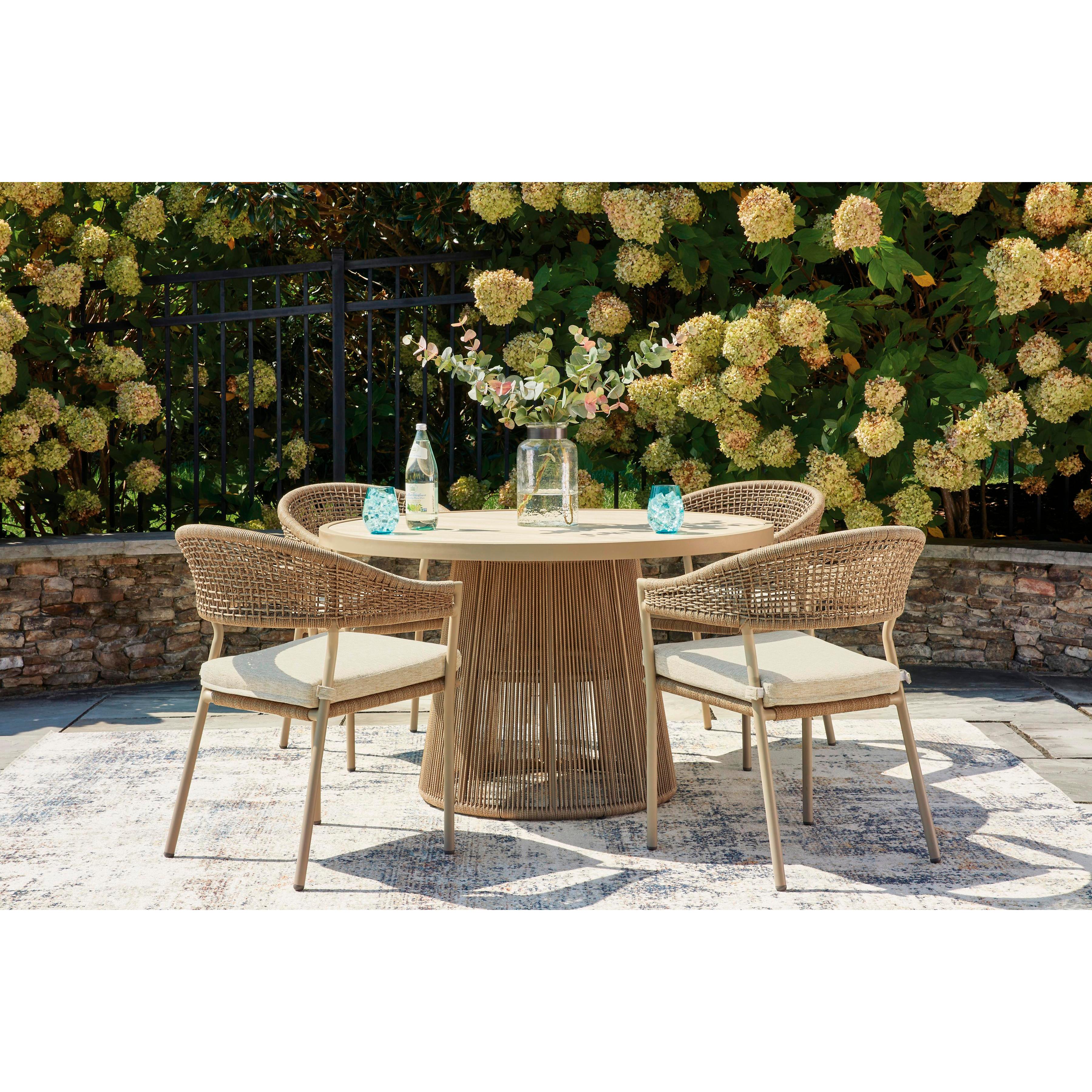 Signature Design by Ashley Orchard Beach PCP373P2 Outdoor Dining Table - Image 7