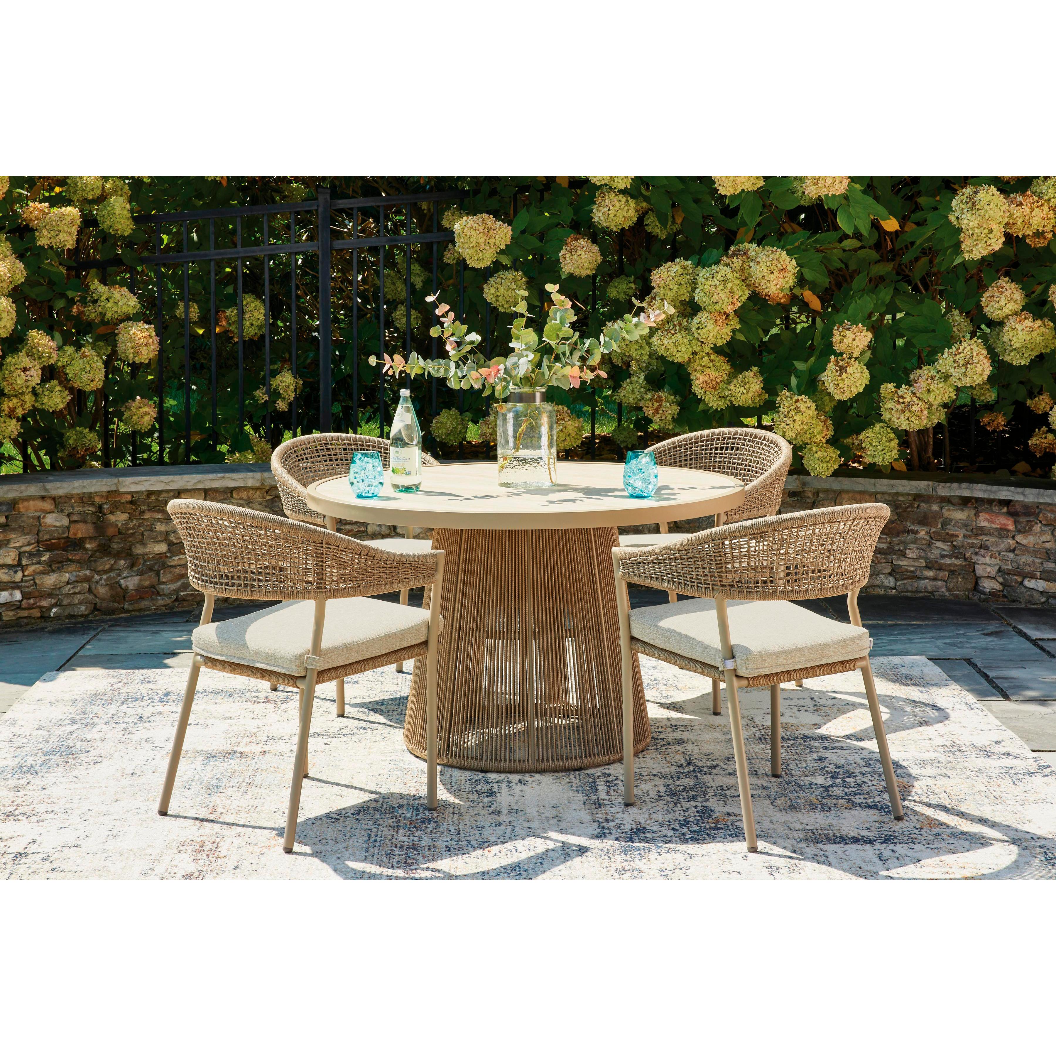 Signature Design by Ashley Orchard Beach PCP373P2 Outdoor Dining Table - Image 8