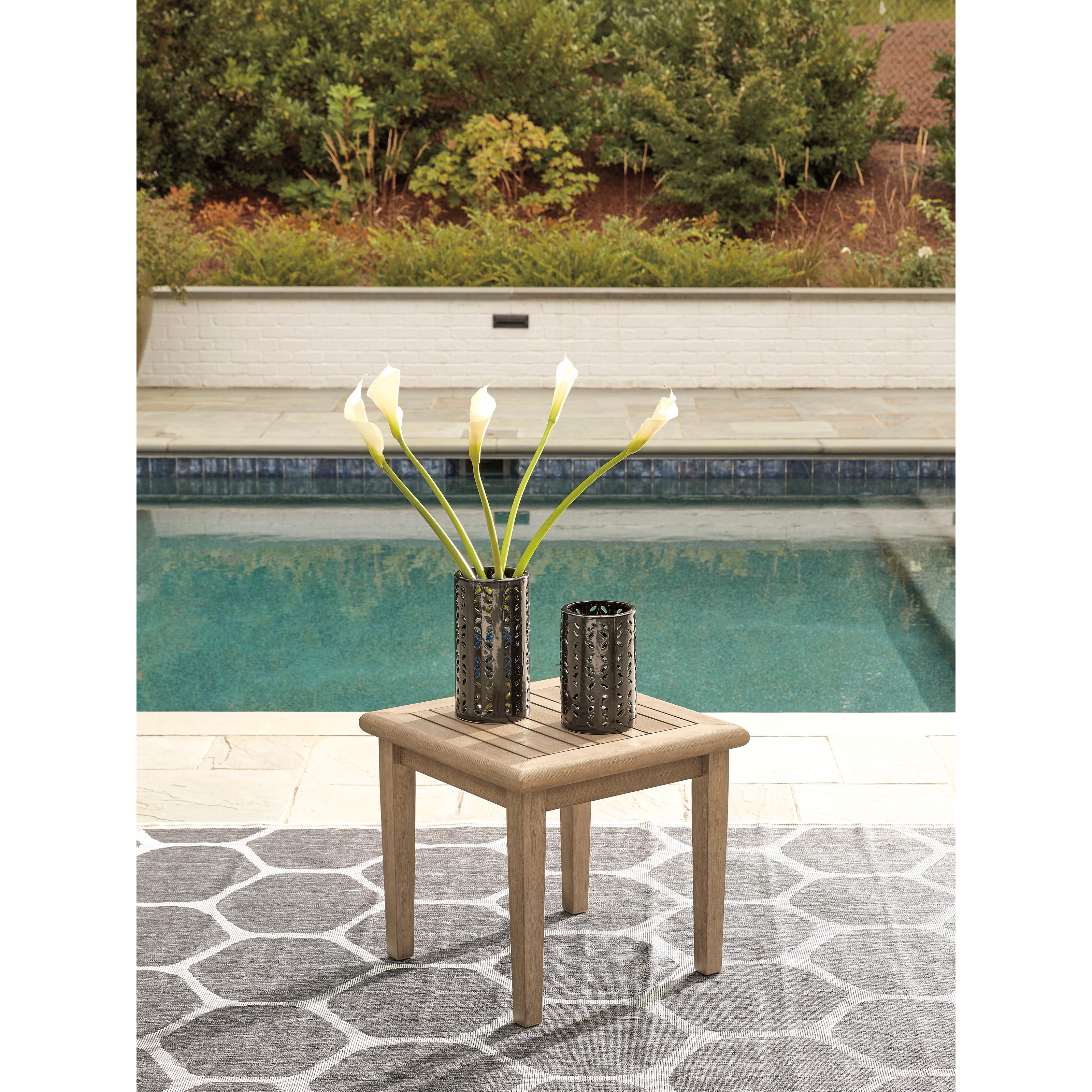 Signature Design by Ashley Gerianne P805-702 Square End Table - Image 5