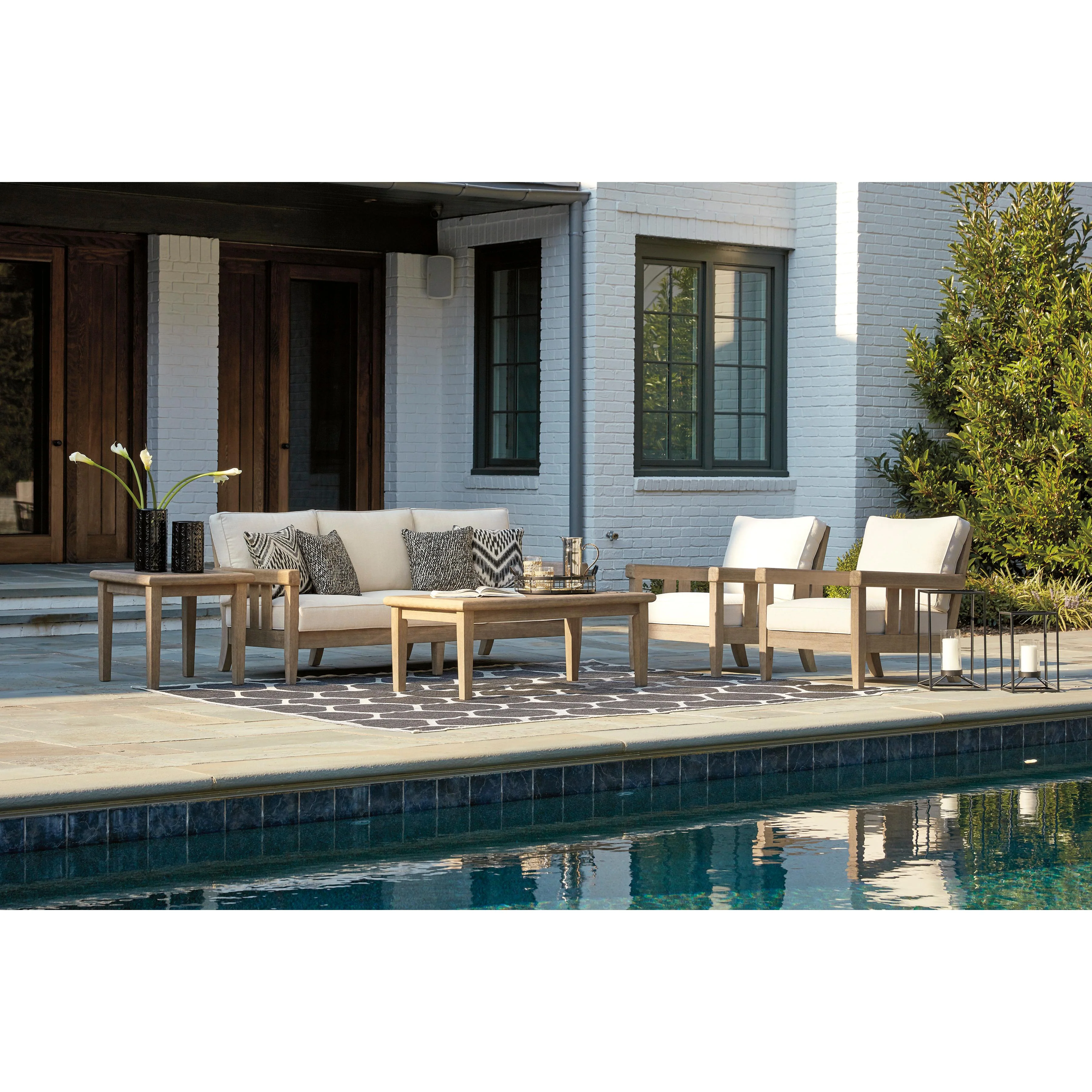 Signature Design by Ashley Gerianne P805-702 Square End Table - Image 7