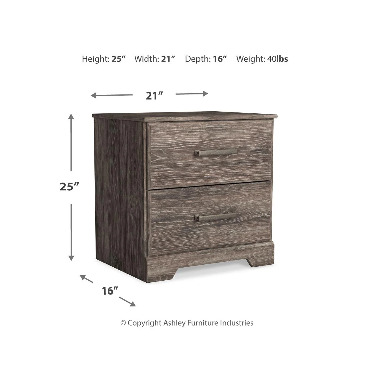 Signature Design by Ashley Ralinksi B2587B9 5 pc Full Panel Bedroom Set - Image 14