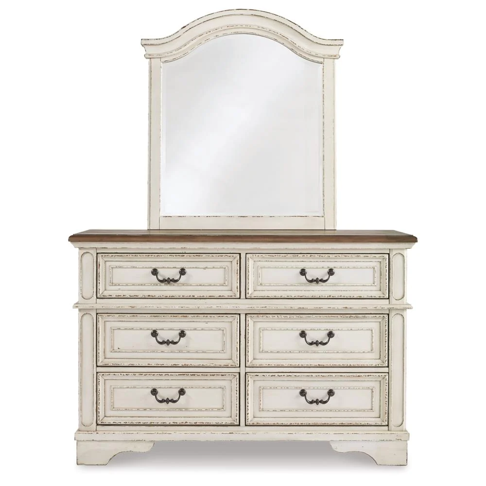 Signature Design by Ashley Realyn B743B27 7 pc Full Panel Bedroom Set - Image 6