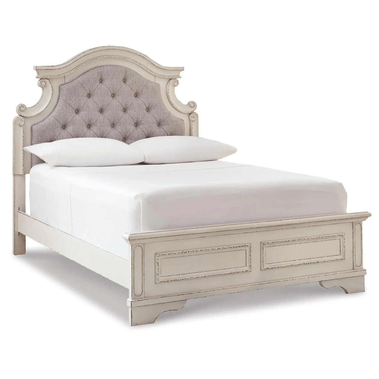 Signature Design by Ashley Realyn B743B40 6 pc Full Panel Bedroom Set - Image 4
