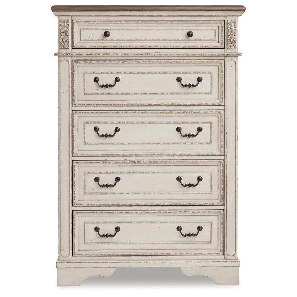 Signature Design by Ashley Realyn B743B44 7 pc Twin Panel Bedroom Set - Image 7