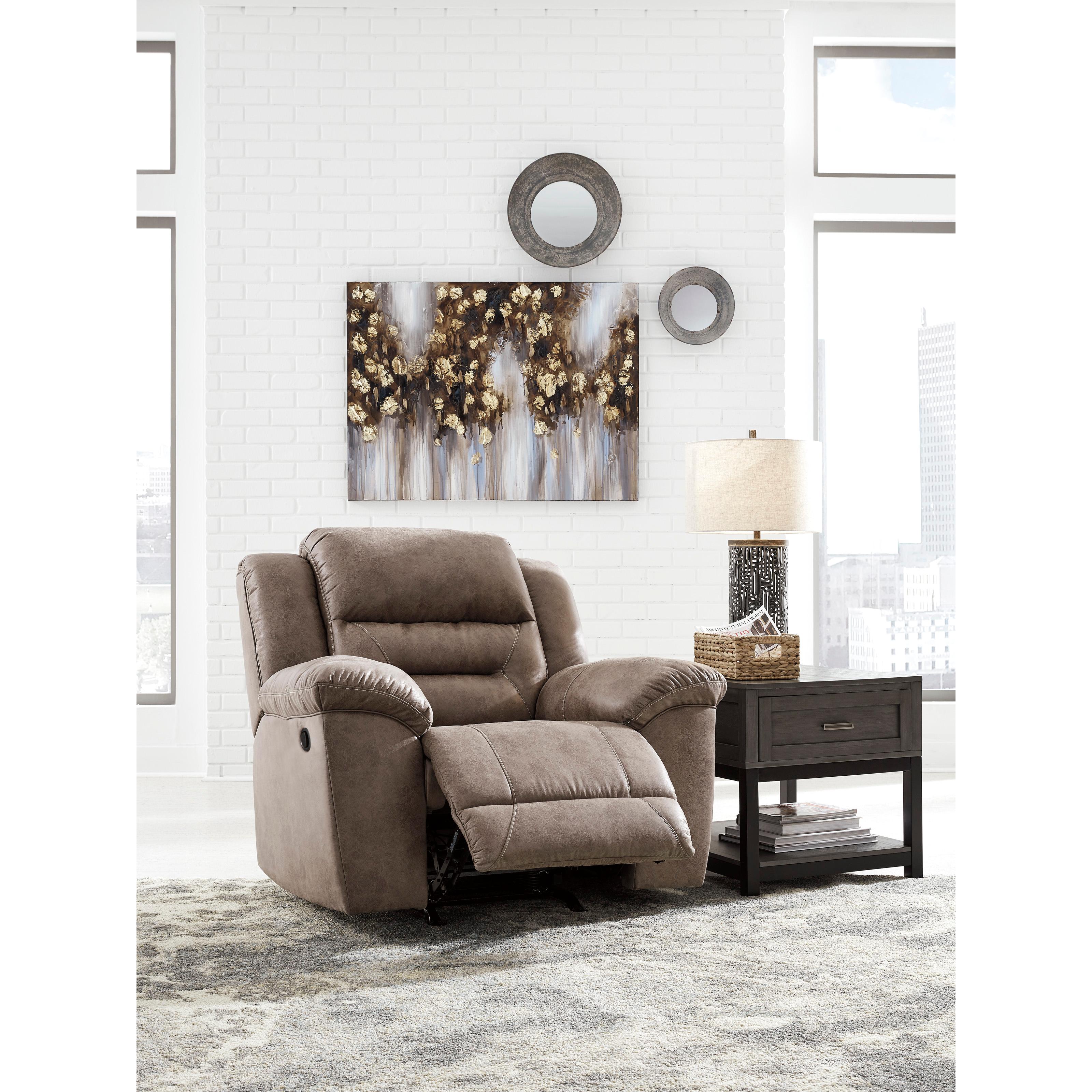 Signature Design by Ashley Stoneland 3990525C Rocker Recliner - Image 6