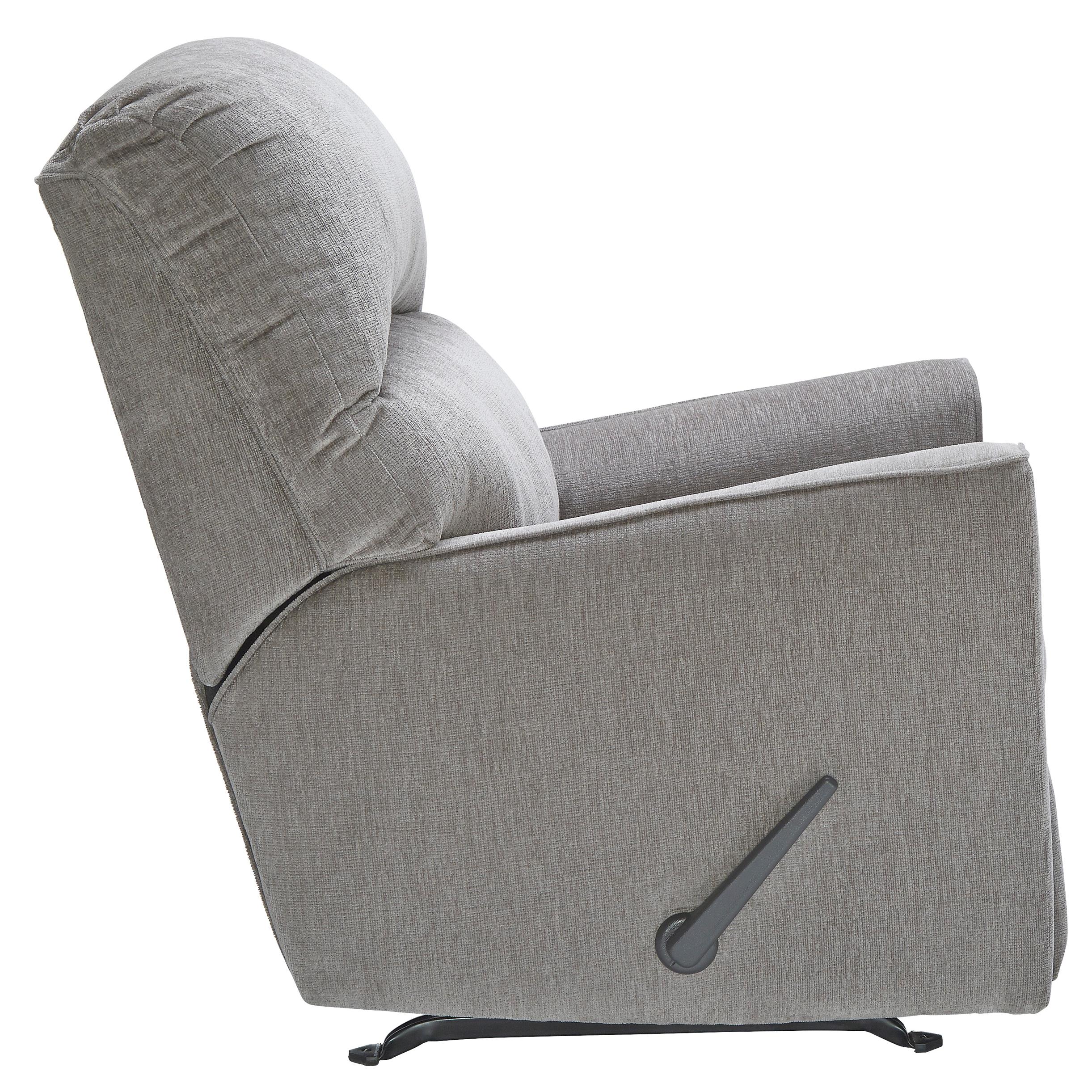 Signature Design by Ashley Altari Rocker Fabric Recliner 8721425 - Image 4