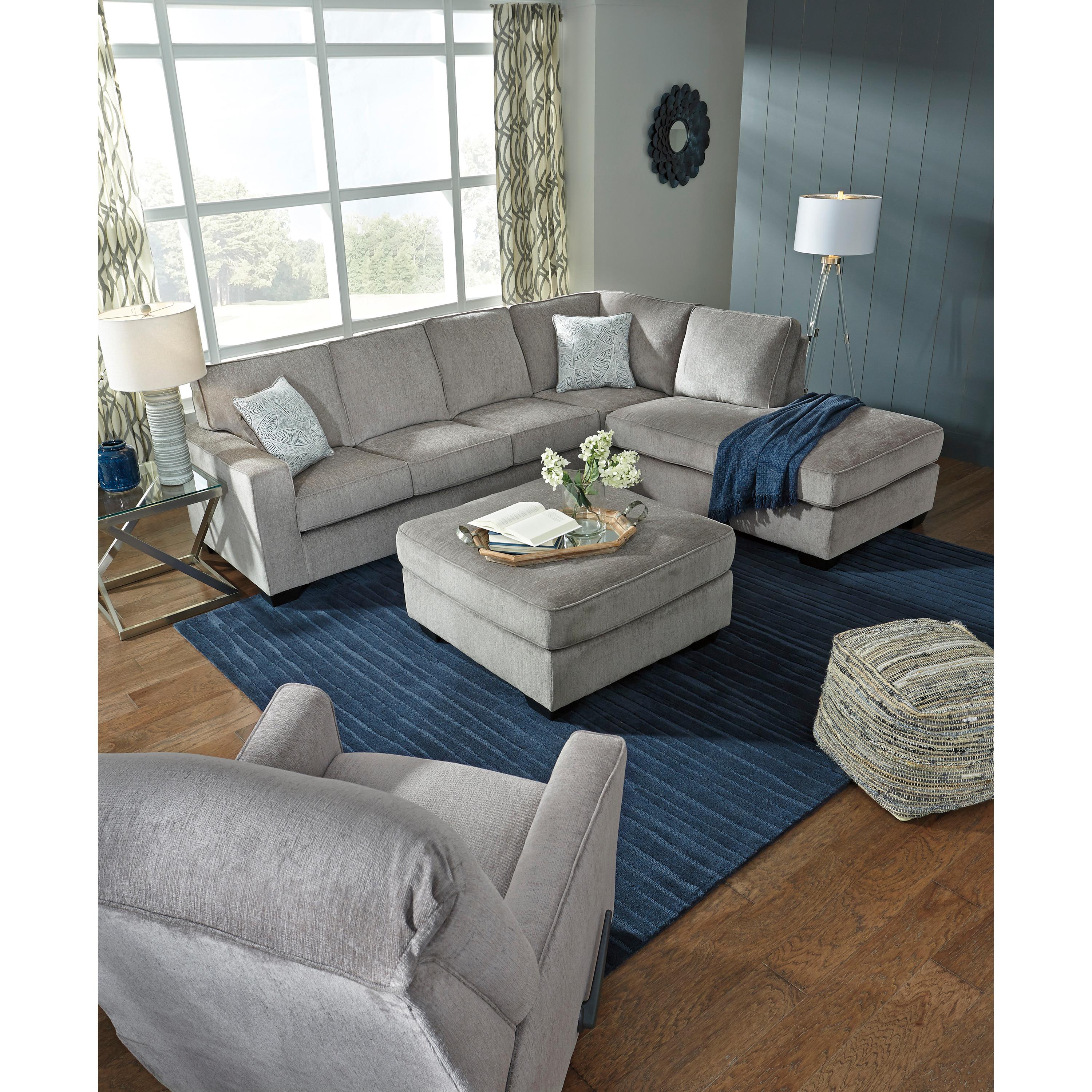 Signature Design by Ashley Altari Rocker Fabric Recliner 8721425 - Image 9