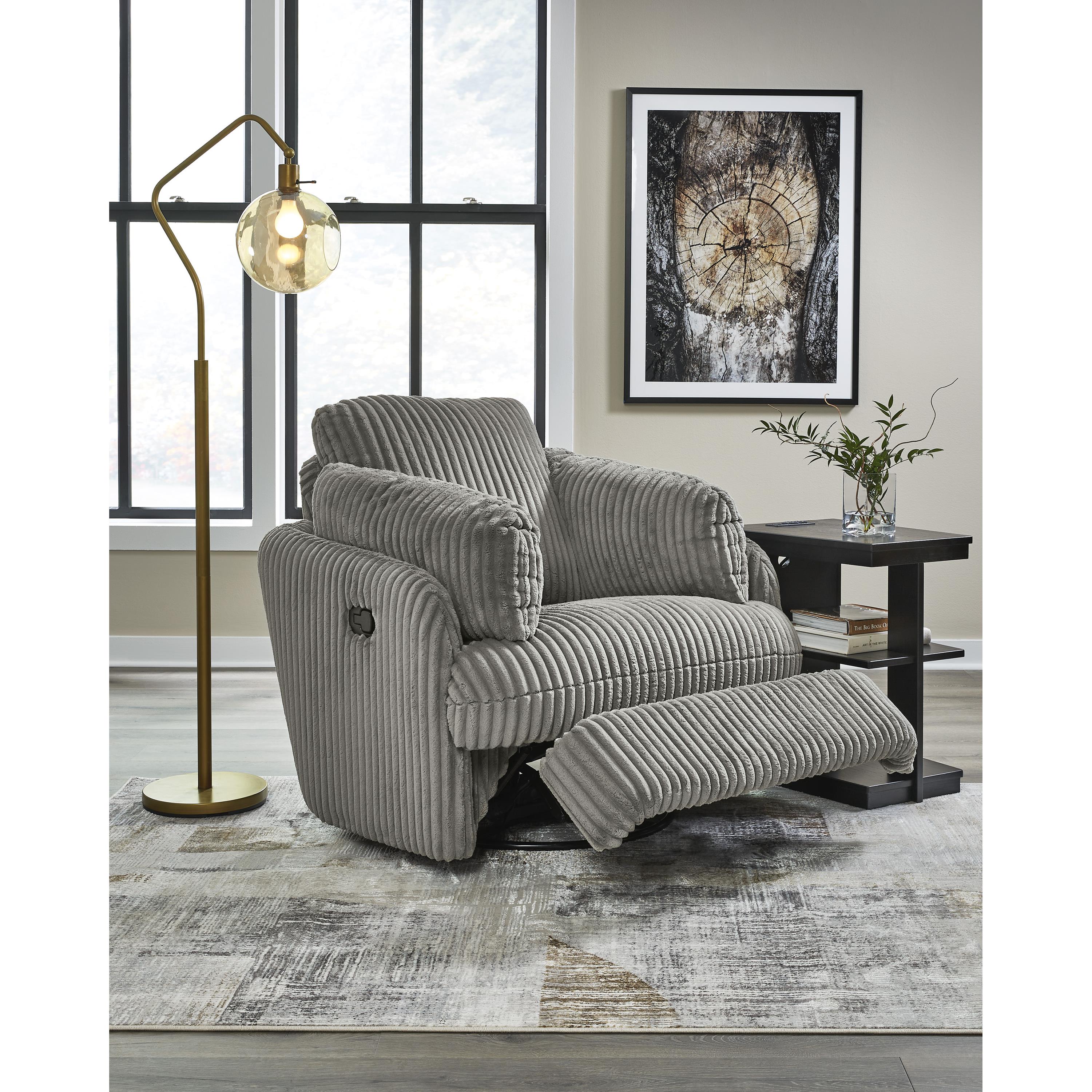 Signature Design by Ashley Tie-Breaker 9490361 Swivel Glider Recliner - Image 8