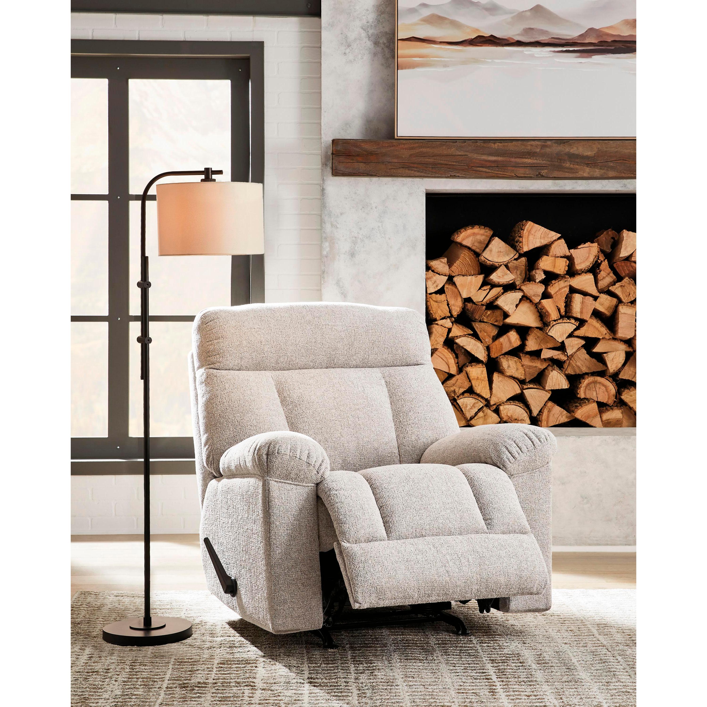 Signature Design by Ashley Hoyne Park Rocker Fabric Recliner PC8281525 - Image 6