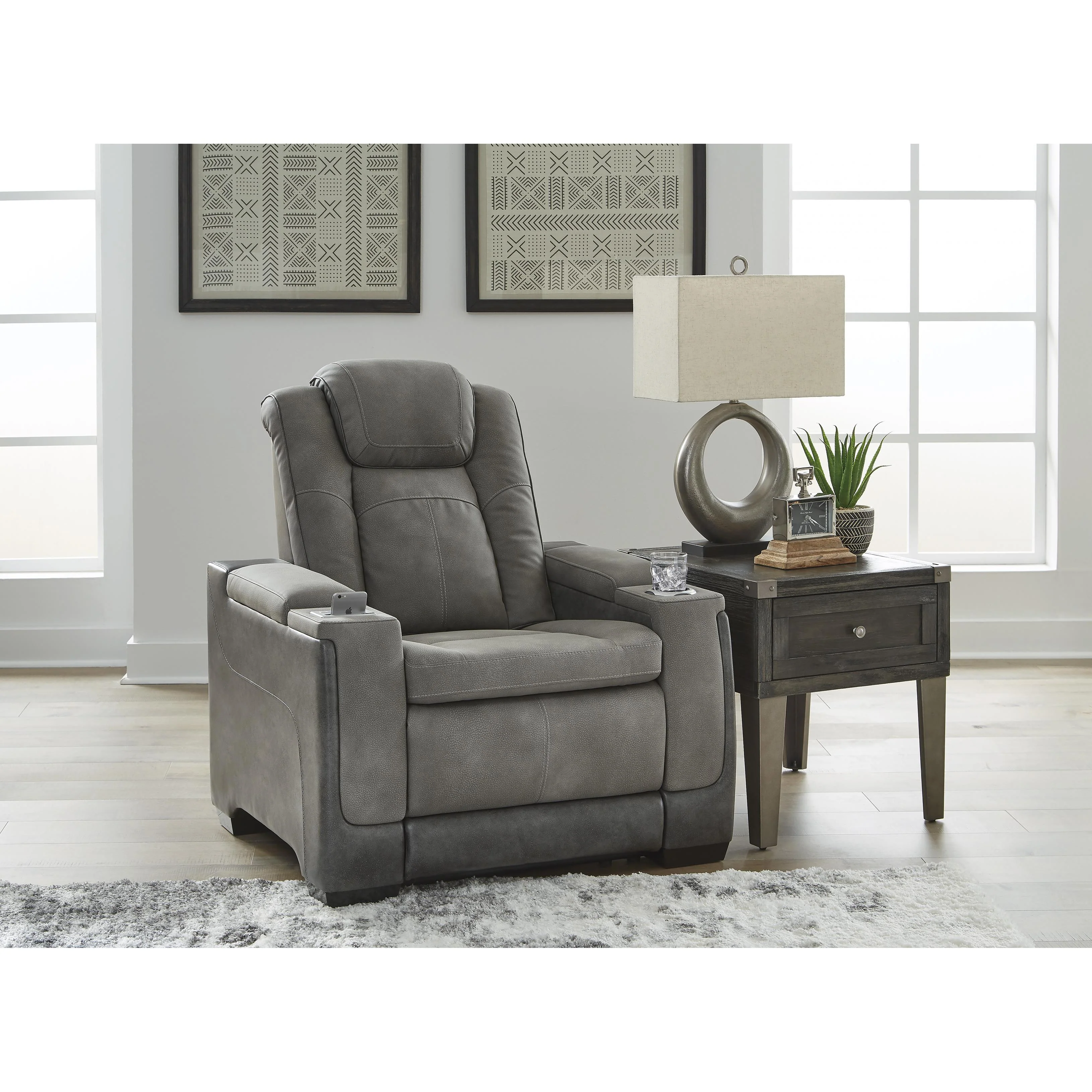 Signature Design by Ashley Next-Gen DuraPella 2200413 Power Recliner with Adjustable Headrest - Image 6
