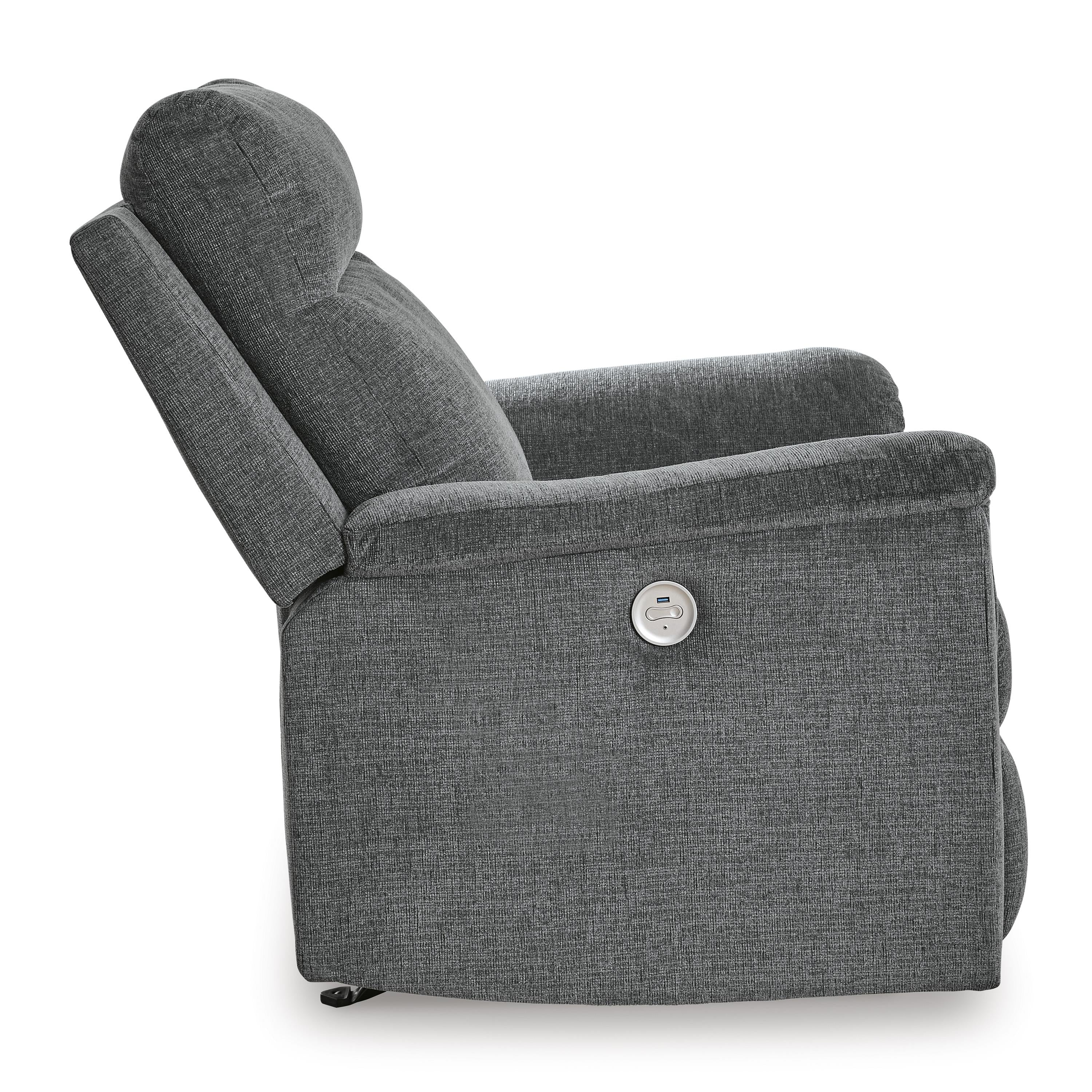 Signature Design by Ashley Barnsana 3320298C Power Rocker Recliner - Image 4