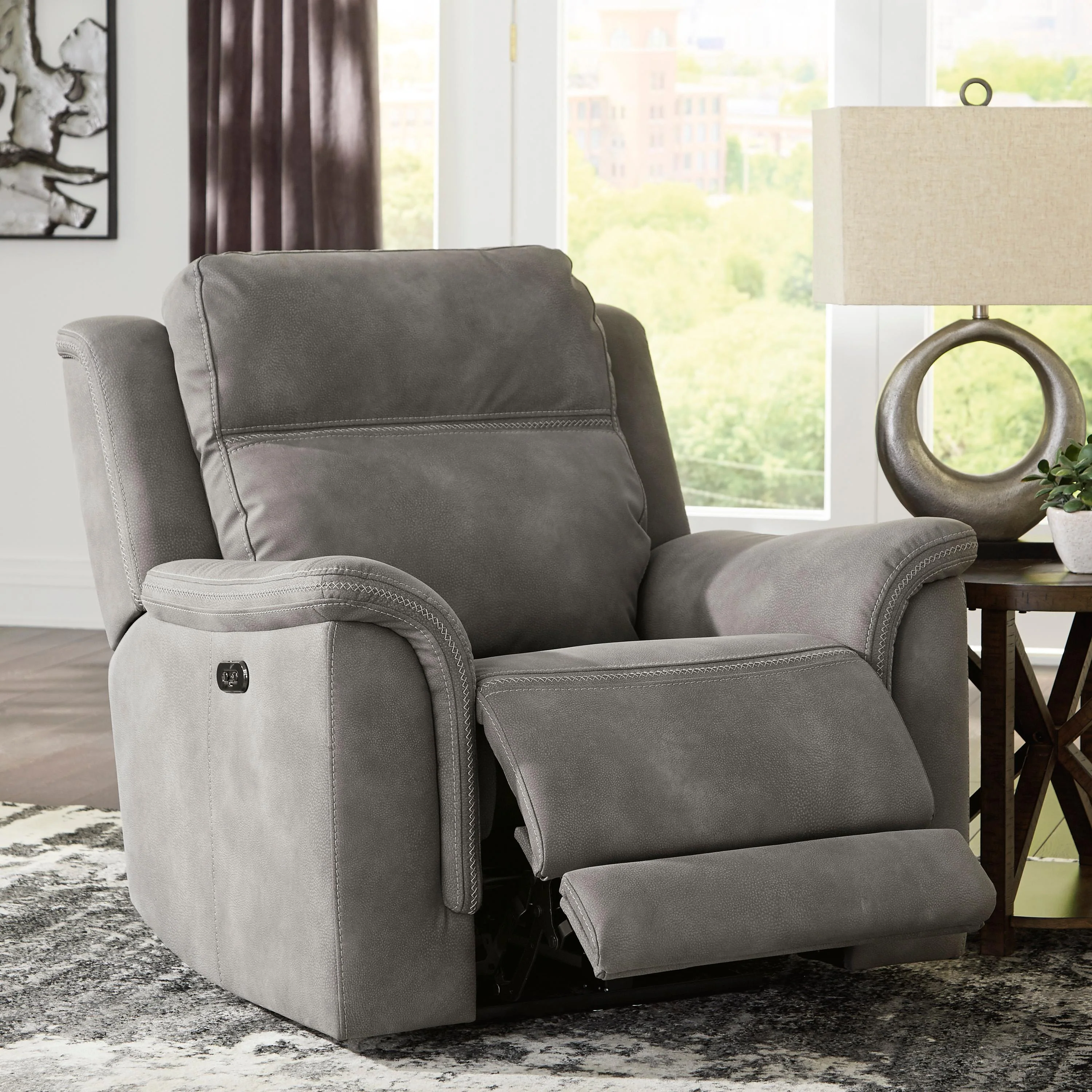 Signature Design by Ashley Next-Gen Durapella 5930113C Power Recliner with Adjustable Headrest - Image 7
