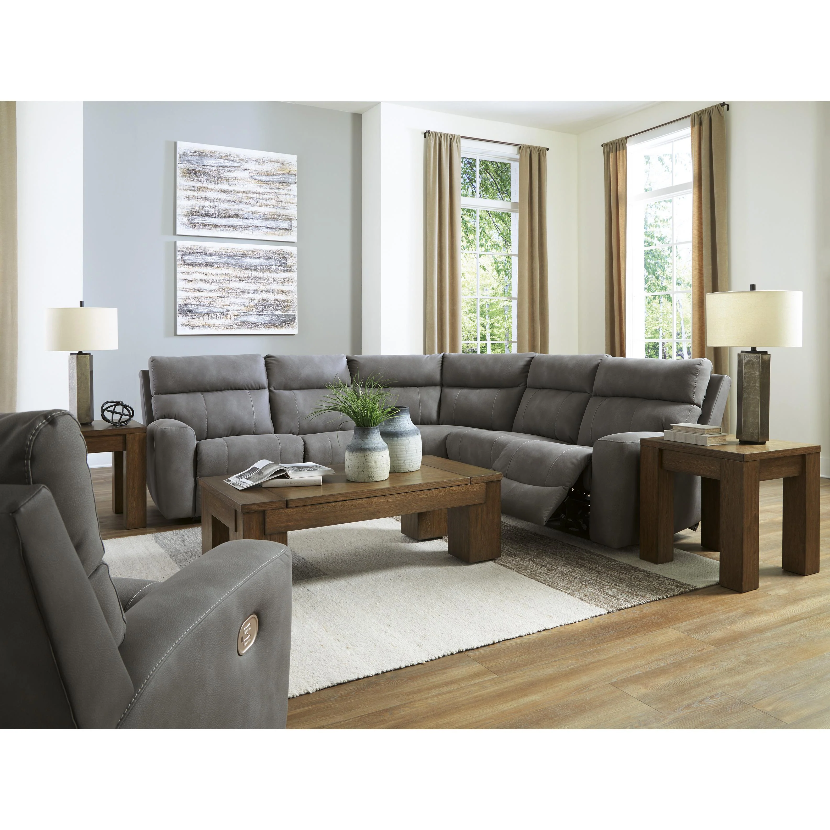Signature Design by Ashley Next-Gen DuraPella 6100313 Power Recliner with Adjustable Headrest - Image 11