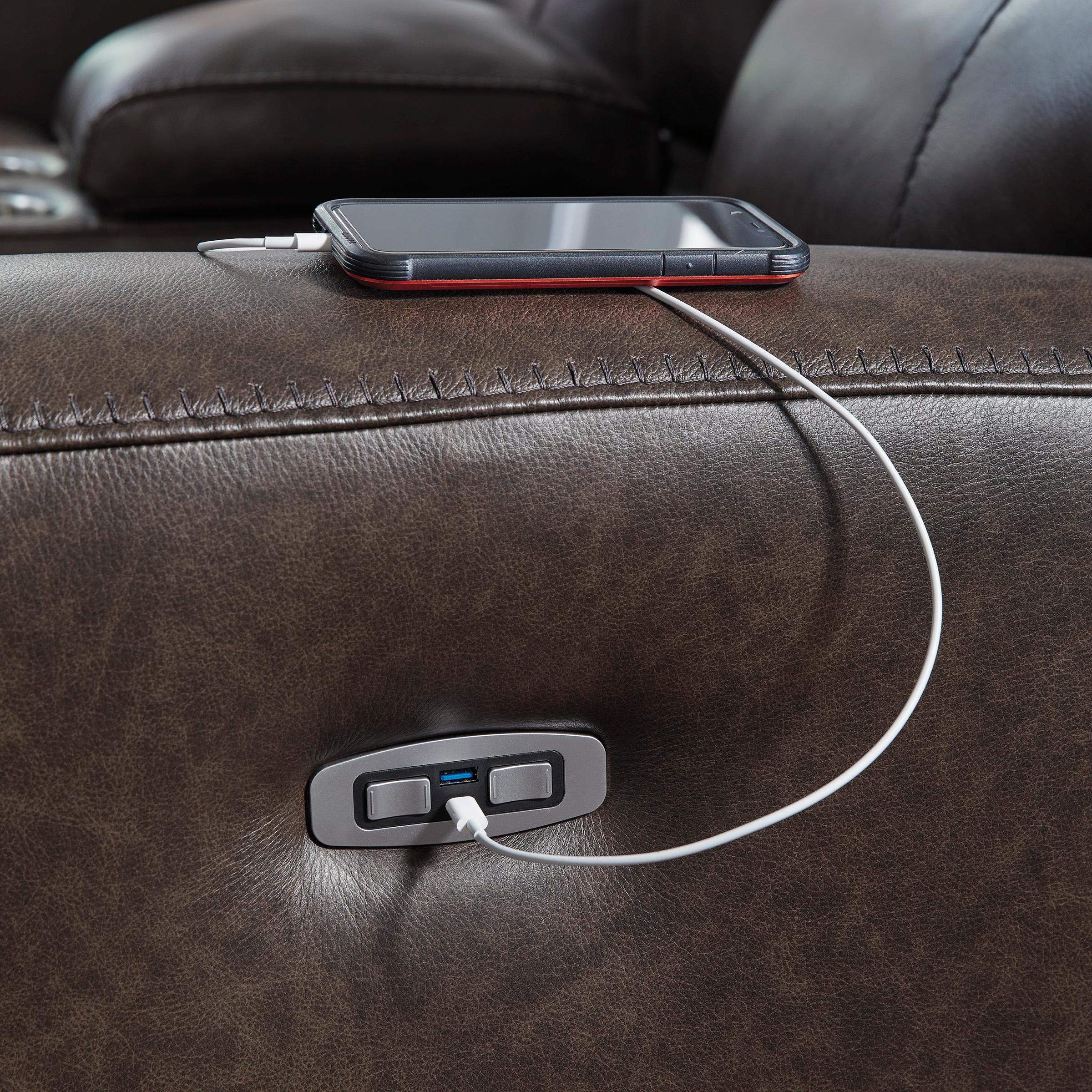 Signature Design by Ashley Crossplex PCU6450613 Power Recliner with Adjustable Headrest - Image 8
