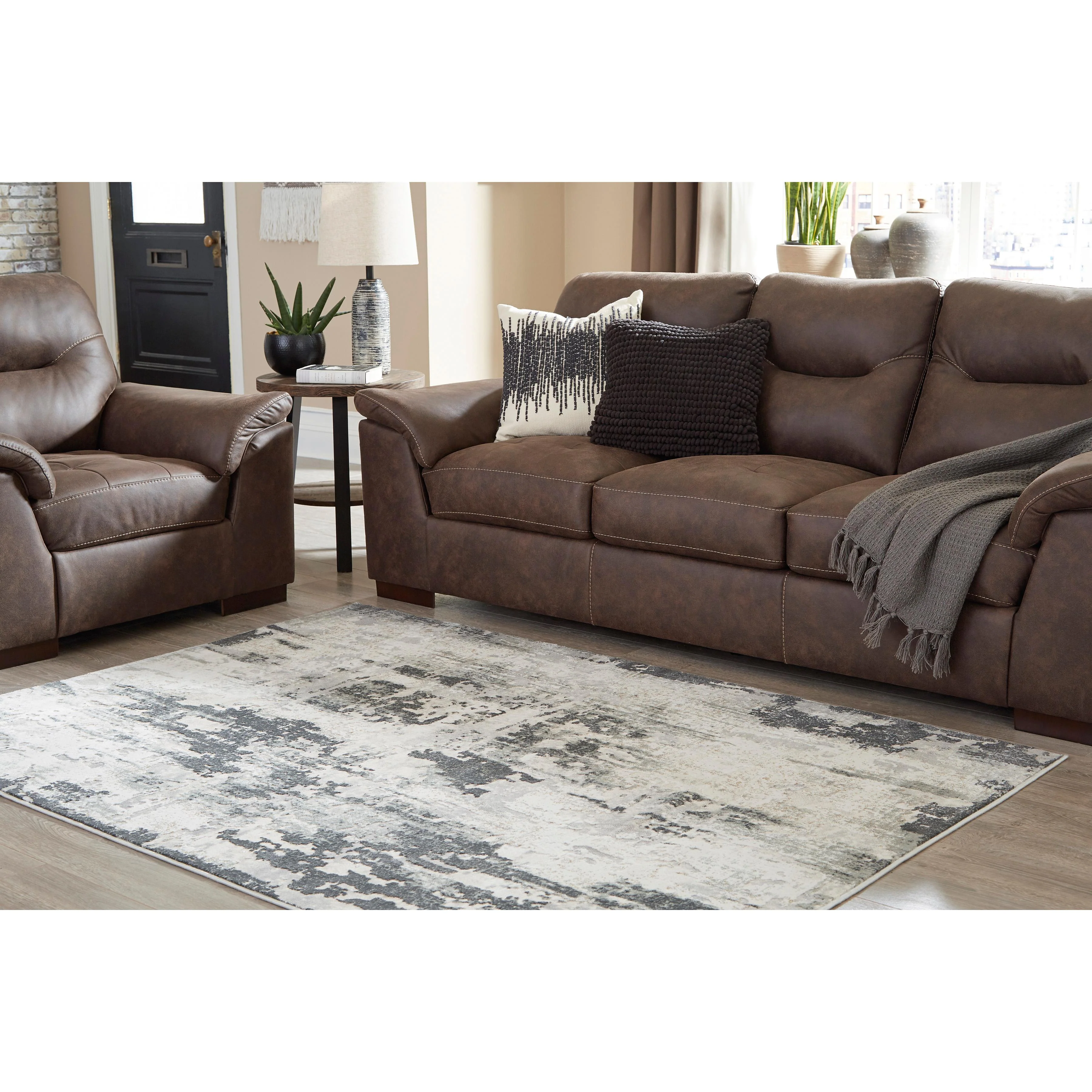 Signature Design by Ashley Mazatl R403761 Large Rug - Image 4