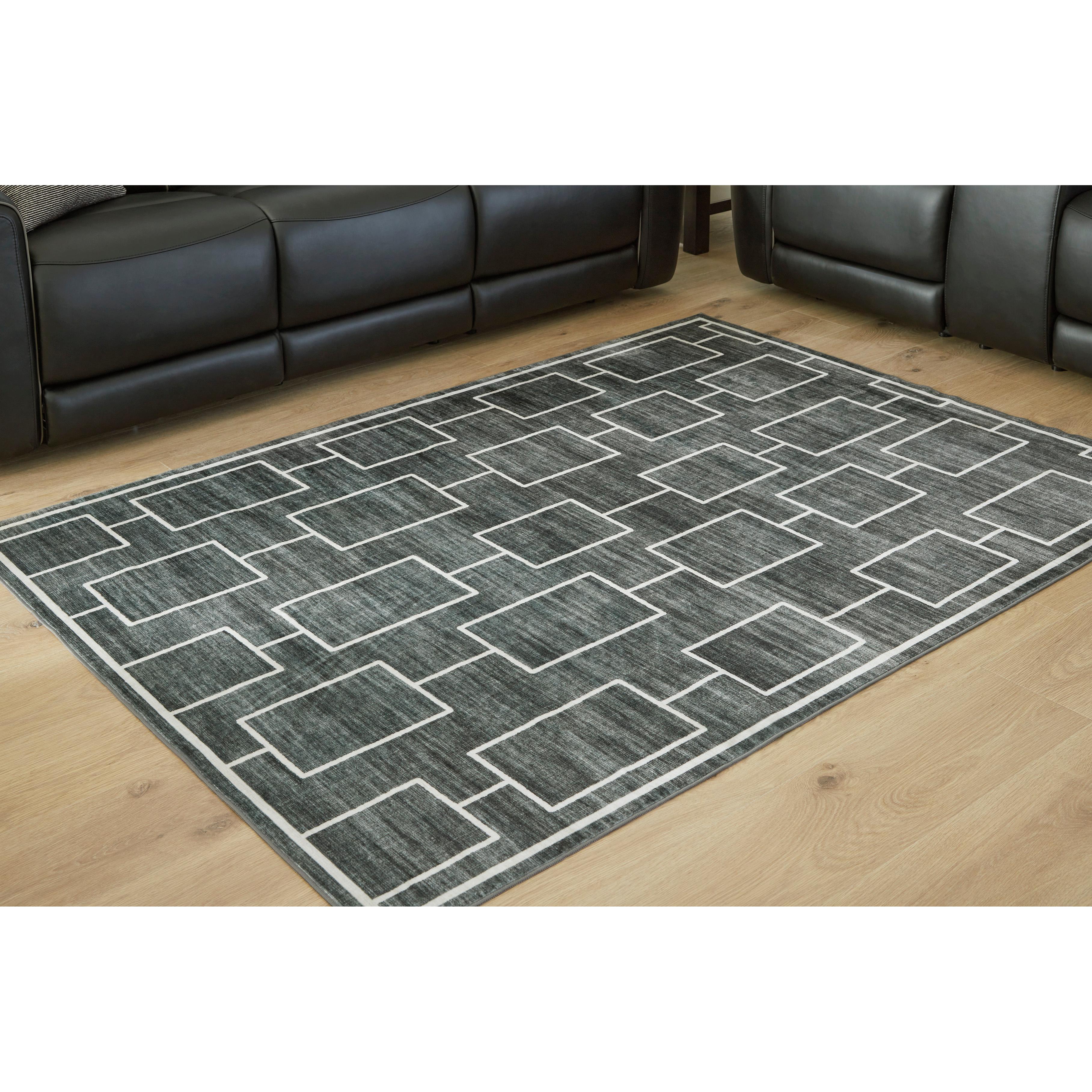 Signature Design by Ashley Elderland R407402 Washable Medium Rug - Image 2