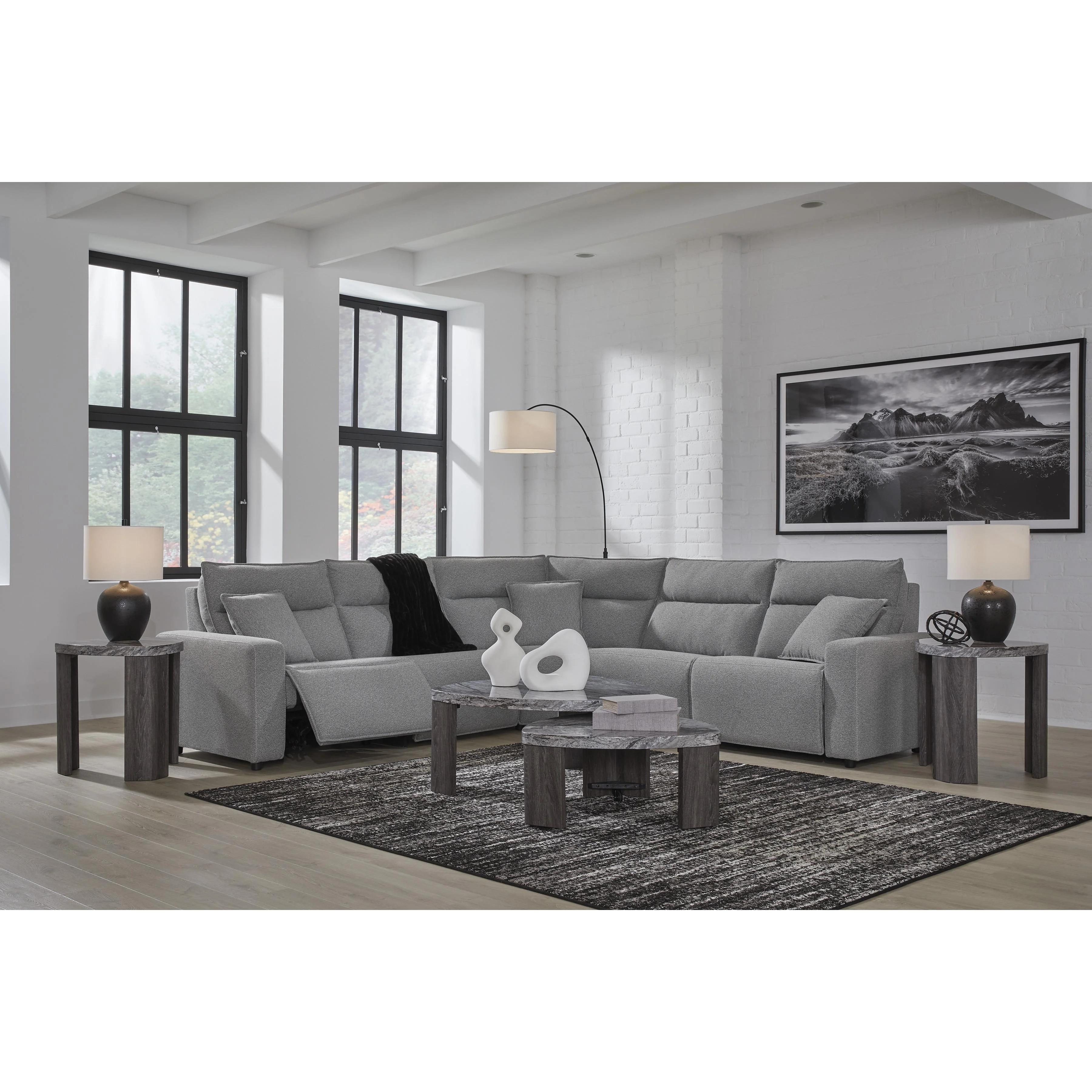 Signature Design by Ashley ModMax II 6590631 Power Armless Recliner with Adjustable Headrest - Image 4