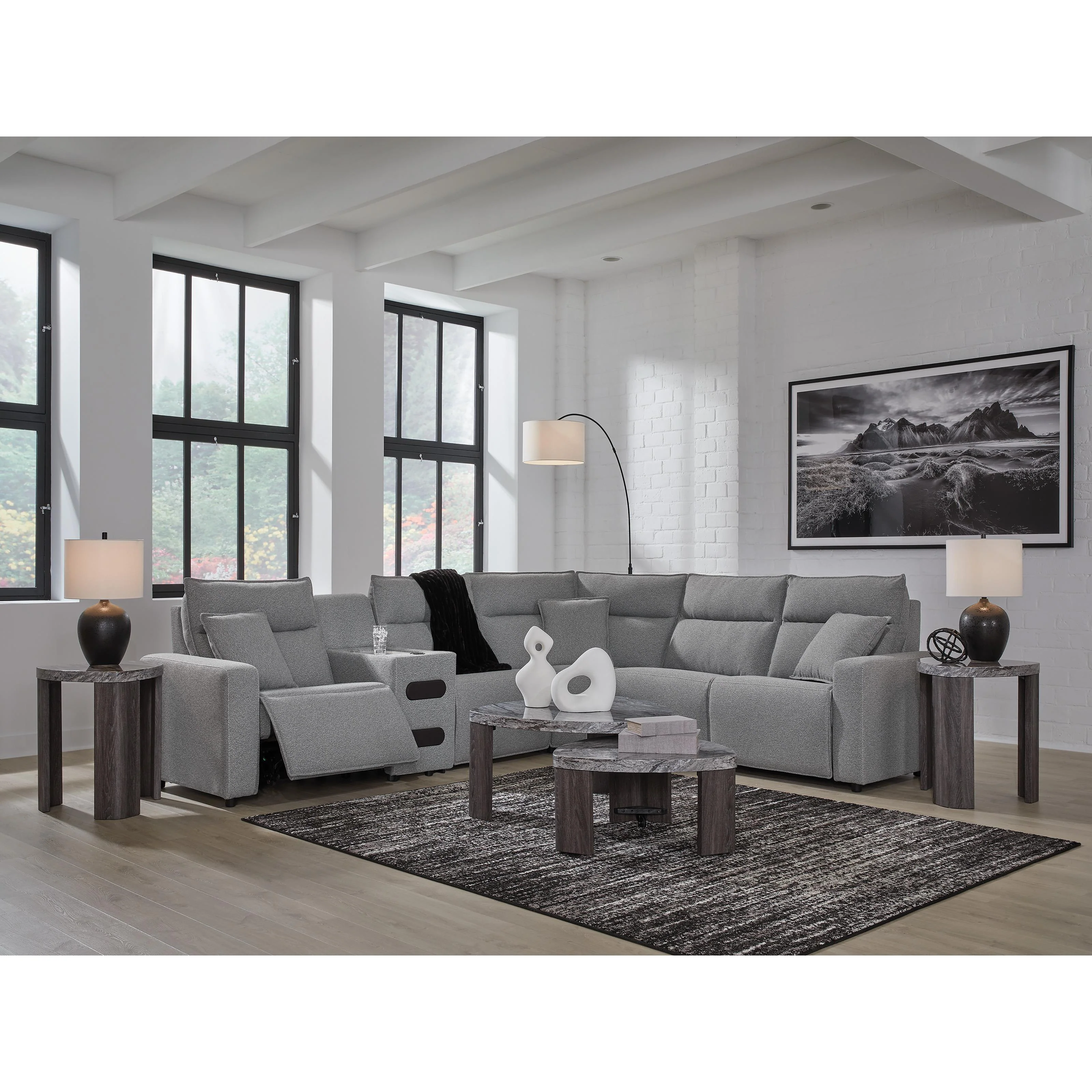 Signature Design by Ashley ModMax II 6590660 Console with Audio System - Image 13