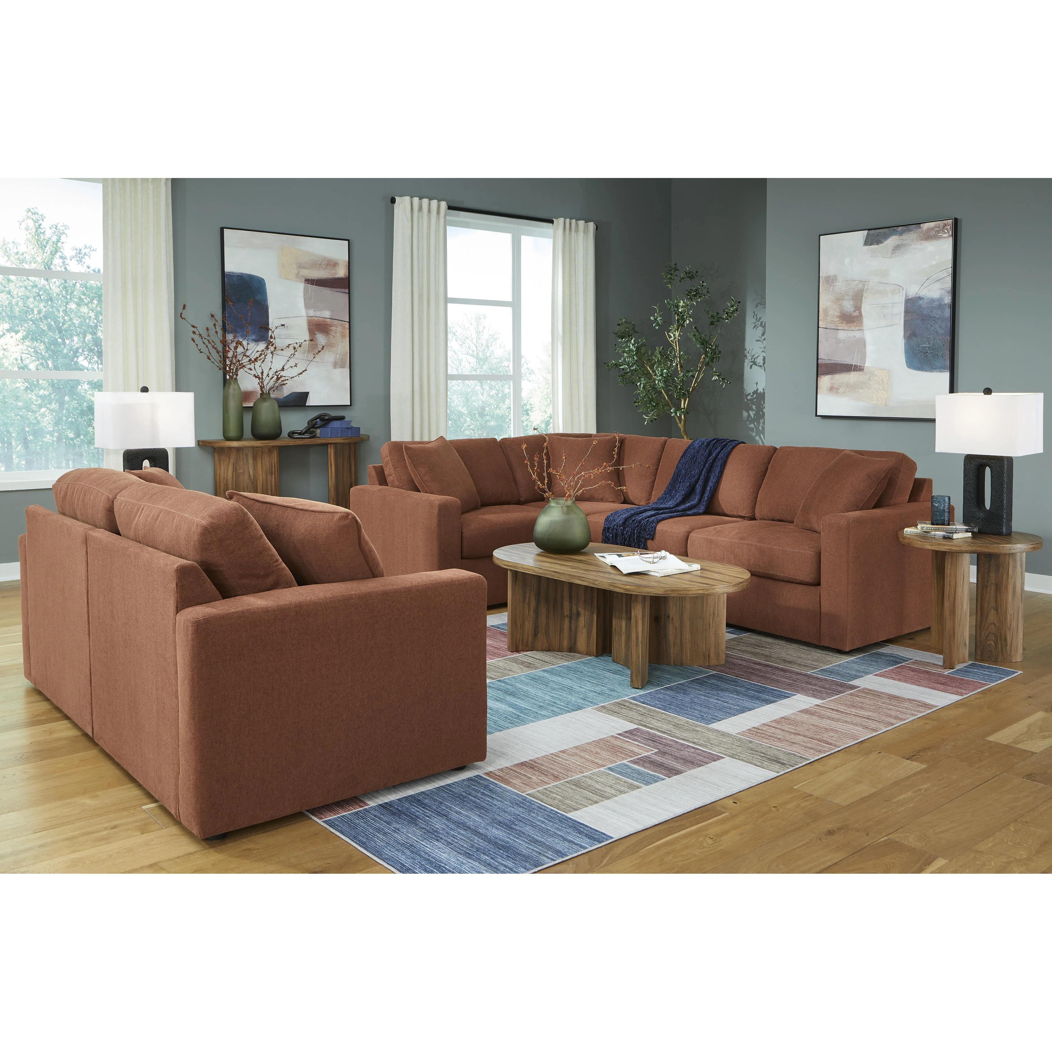 Signature Design by Ashley Modmax 9210246 Armless Chair - Image 11