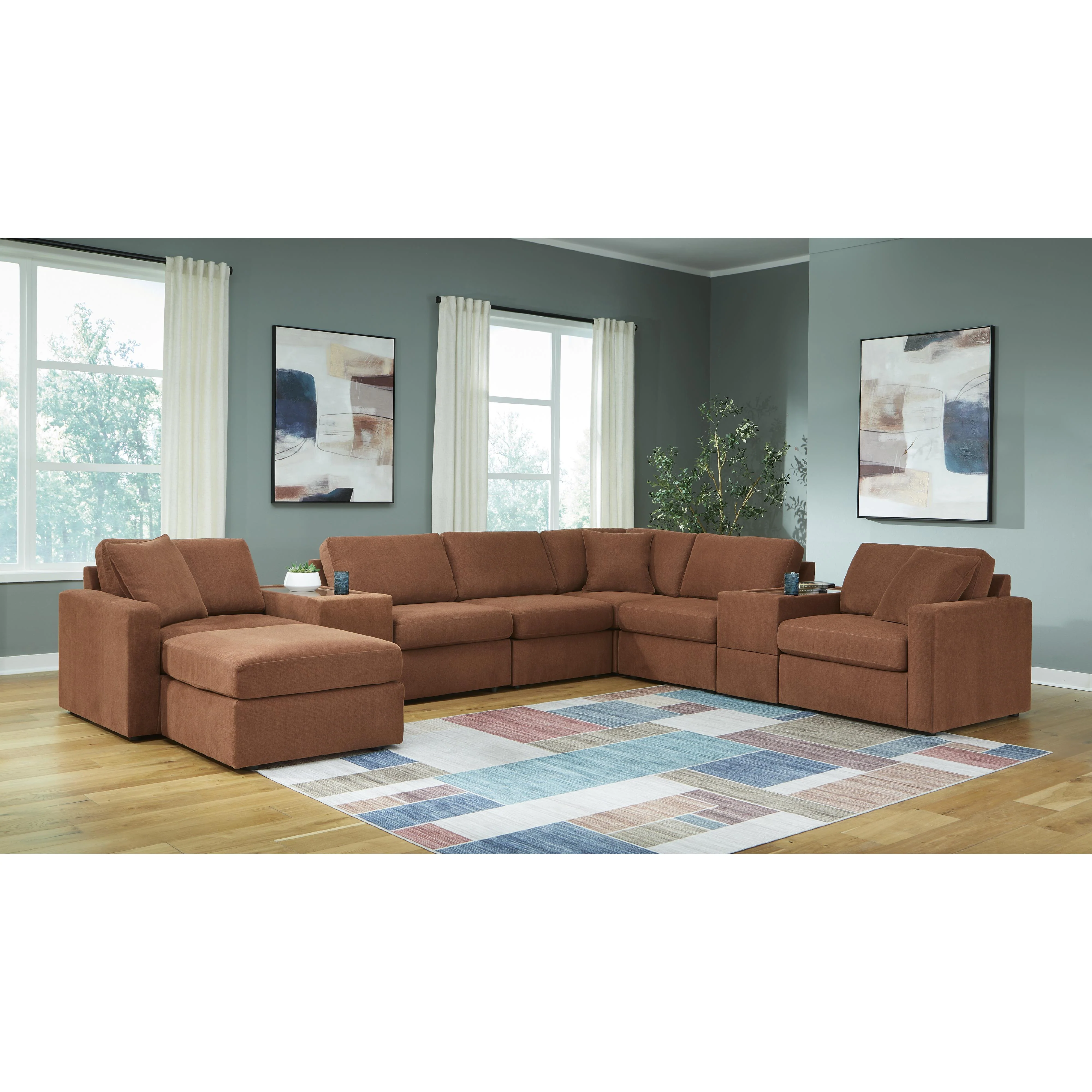 Signature Design by Ashley Modmax 9210257 Console with Storage - Image 11