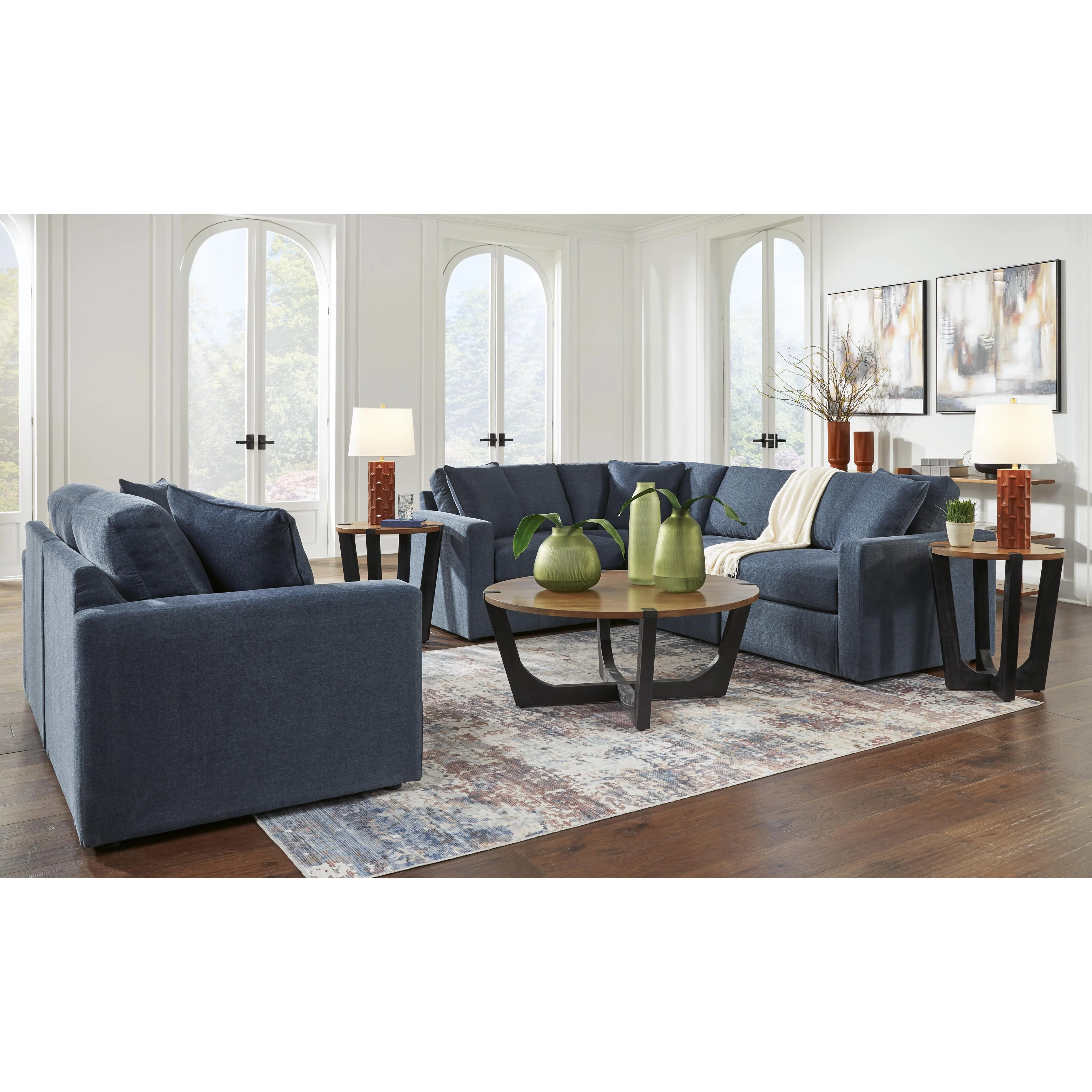 Signature Design by Ashley Modmax 9212146 Armless Chair - Image 9