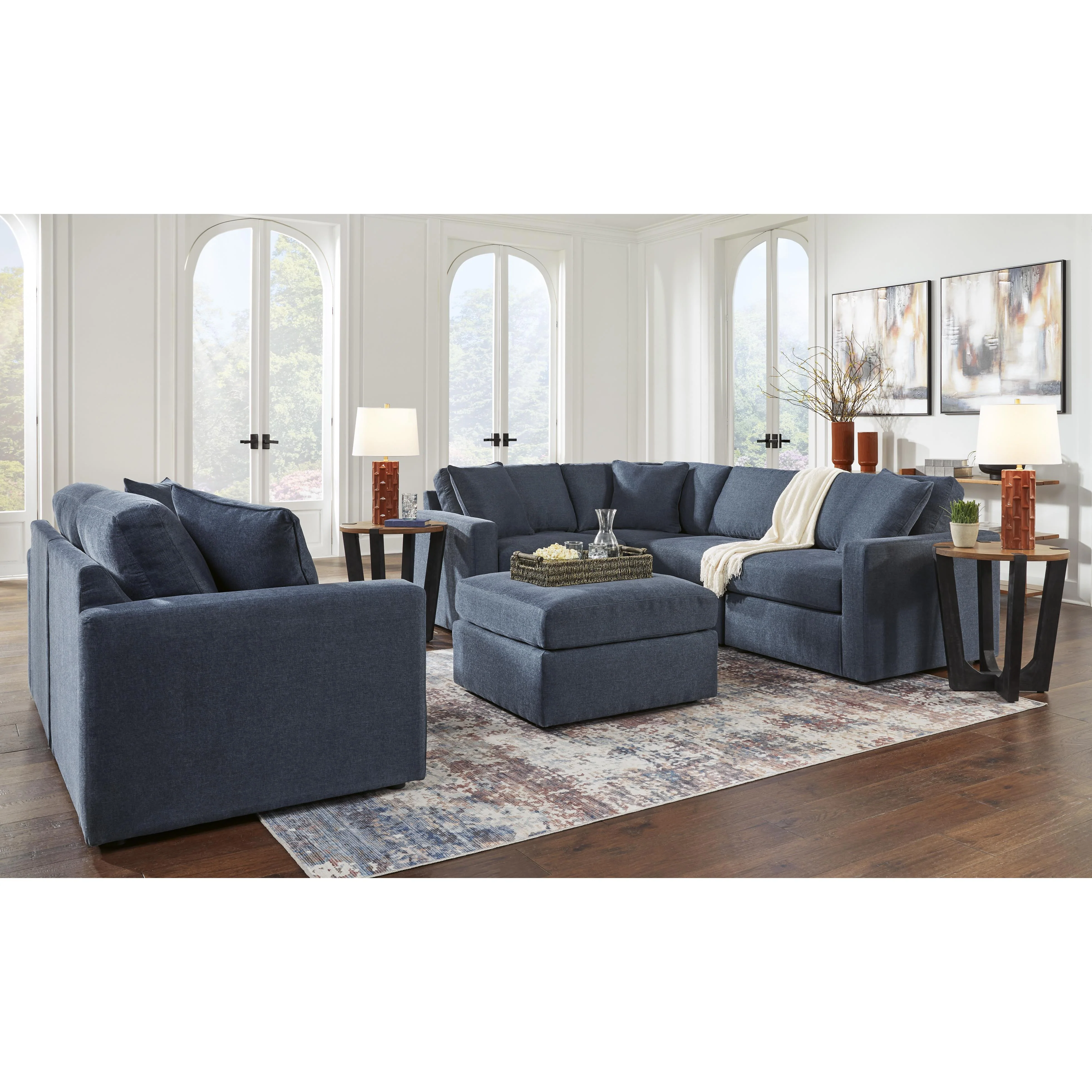 Signature Design by Ashley Modmax 9212165 RAF Corner Chair - Image 8