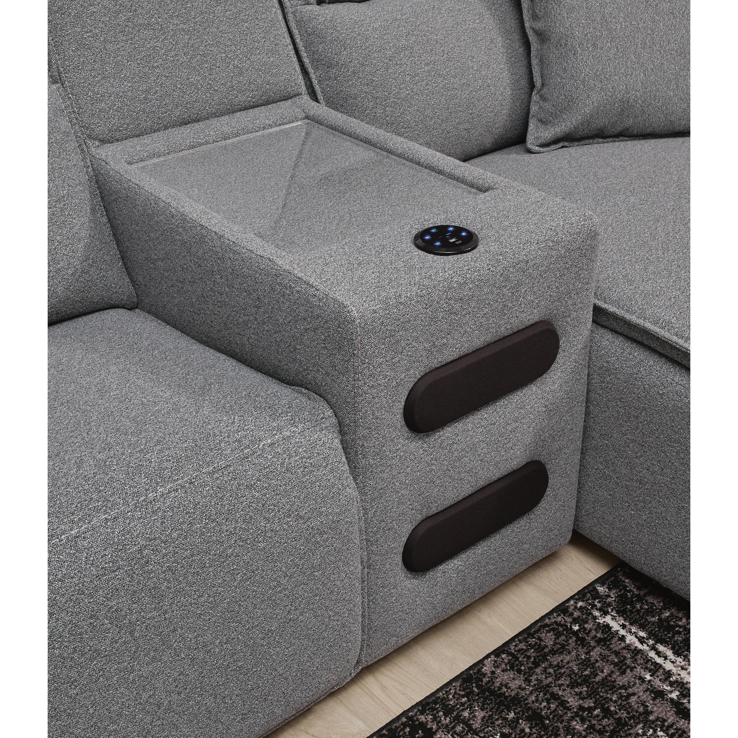 Signature Design by Ashley ModMax II 65906S45 7 pc Power Reclining Sectional with Chaise - Image 3
