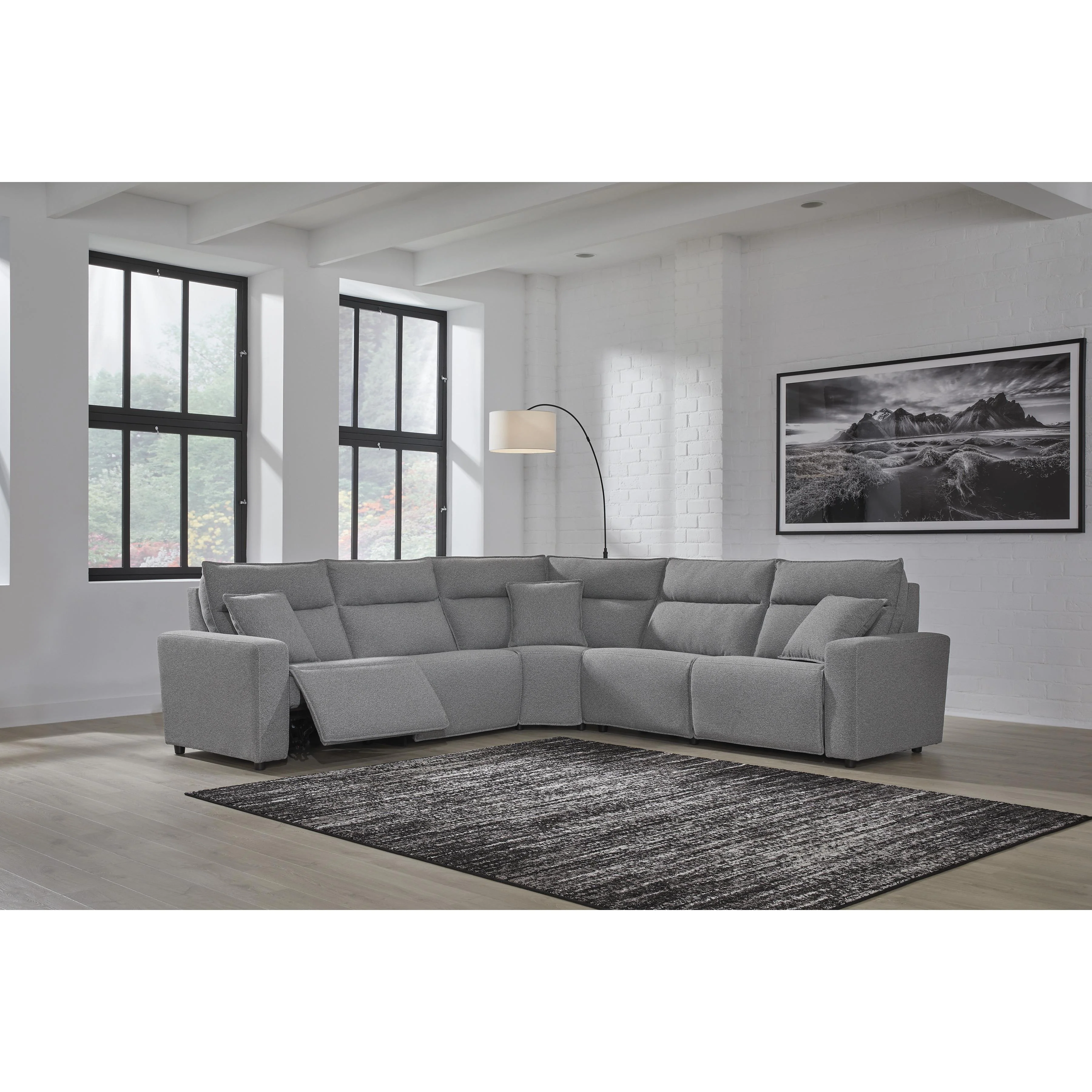 Signature Design by Ashley Modmax 65906S8 5 pc Power Reclining Sectional - Image 4