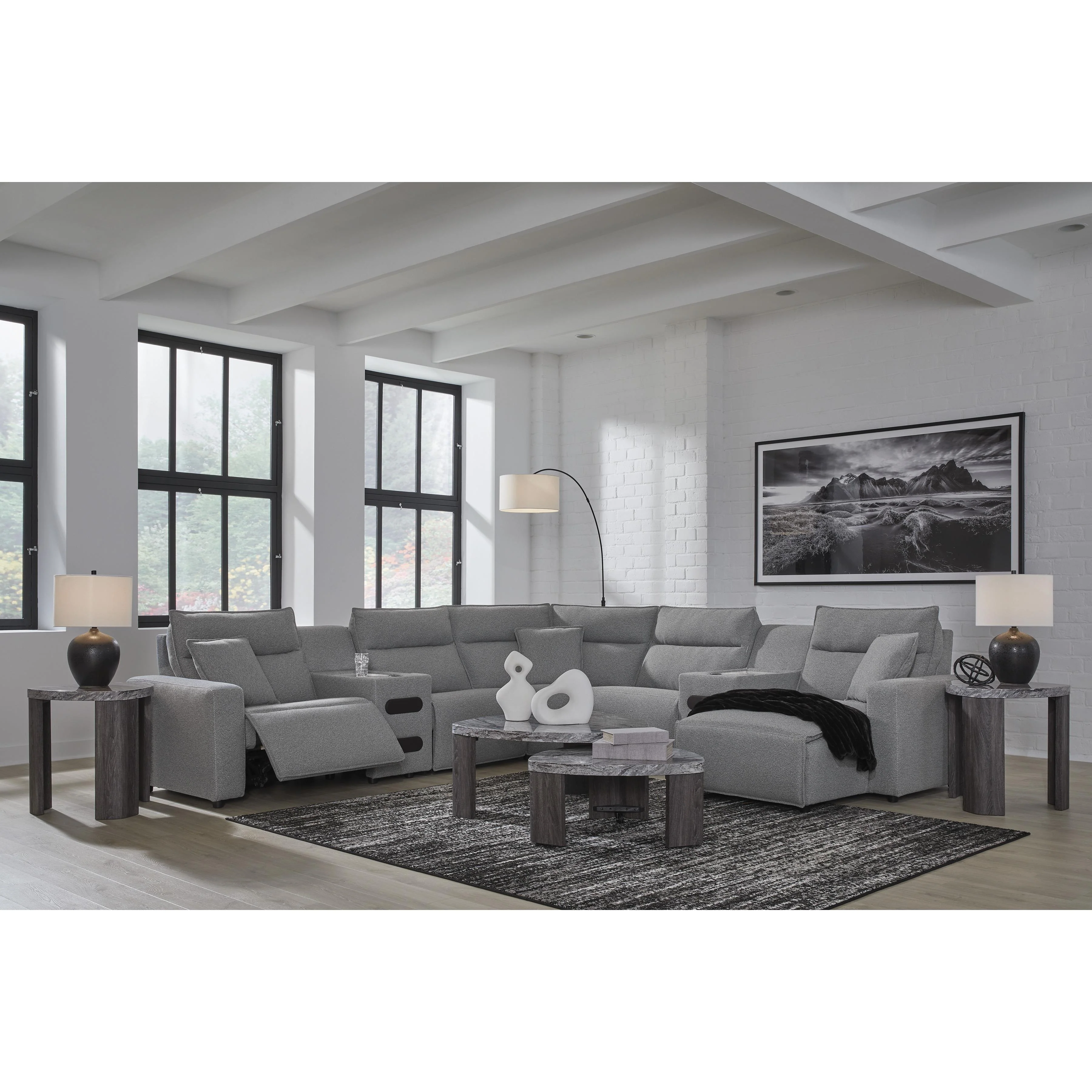 Signature Design by Ashley ModMax II Power Reclining Fabric 7 pc Sectional 6590658C/6590660C/6590631C/6590677C/6590646C/6590660C/6590697C - Image 7