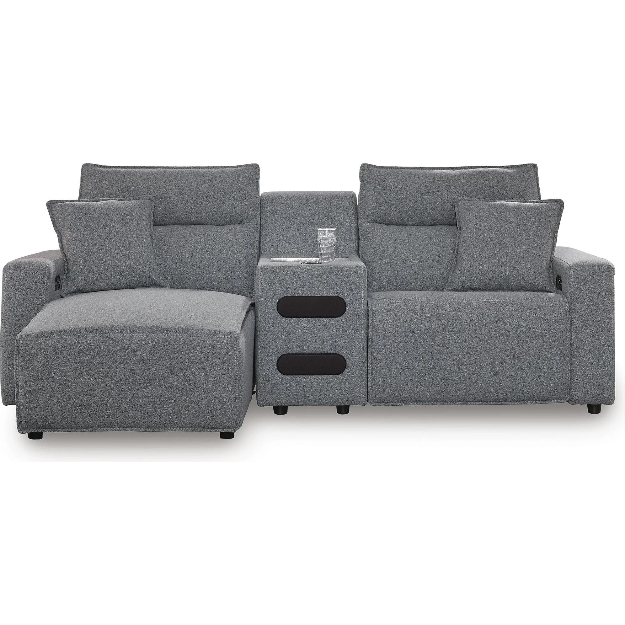Signature Design by Ashley Modmax 65906S18 3 pc Power Reclining Sectional with Chaise
