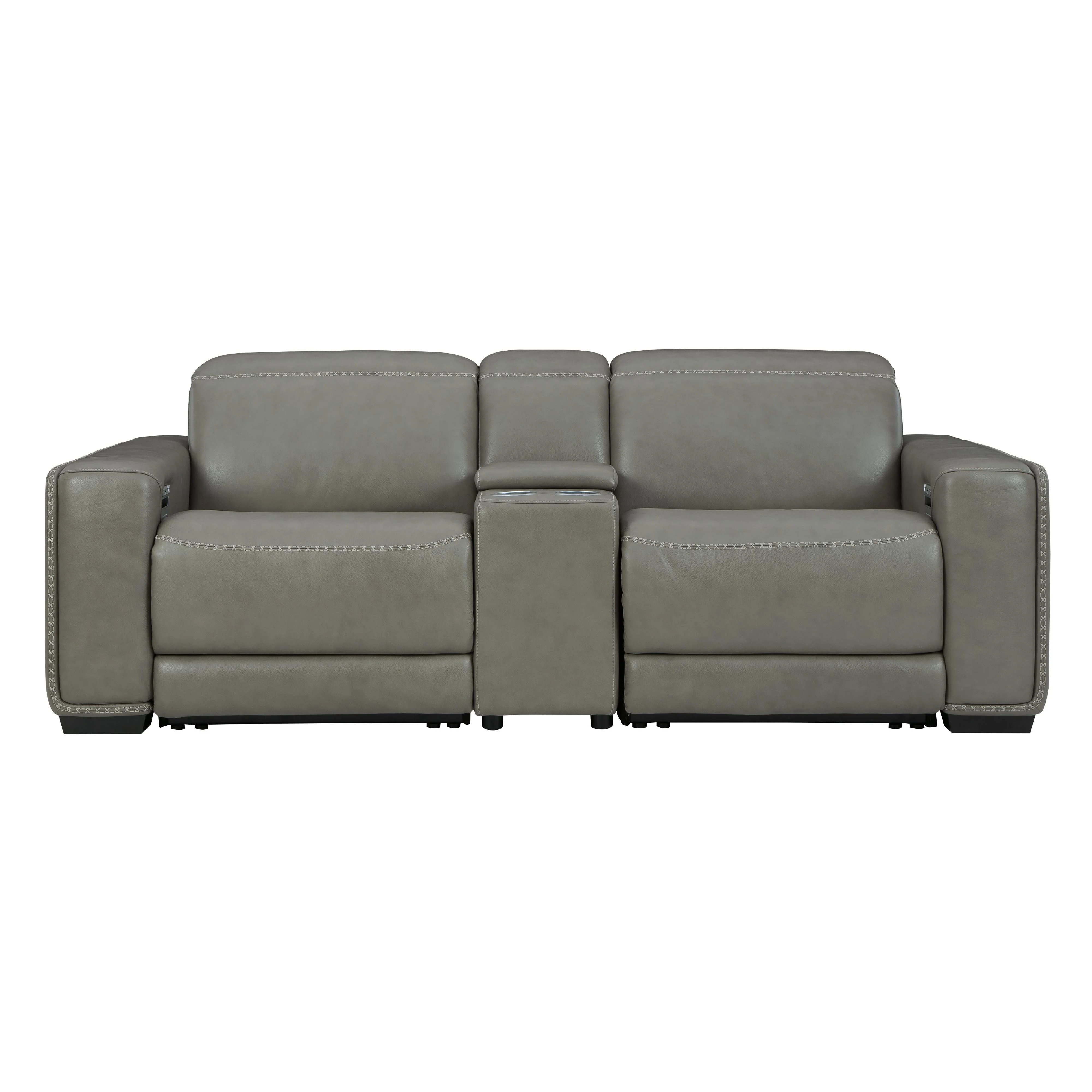 Signature Design by Ashley Correze U94202S3 3 pc Power Reclining Sectional Loveseat - Image 4
