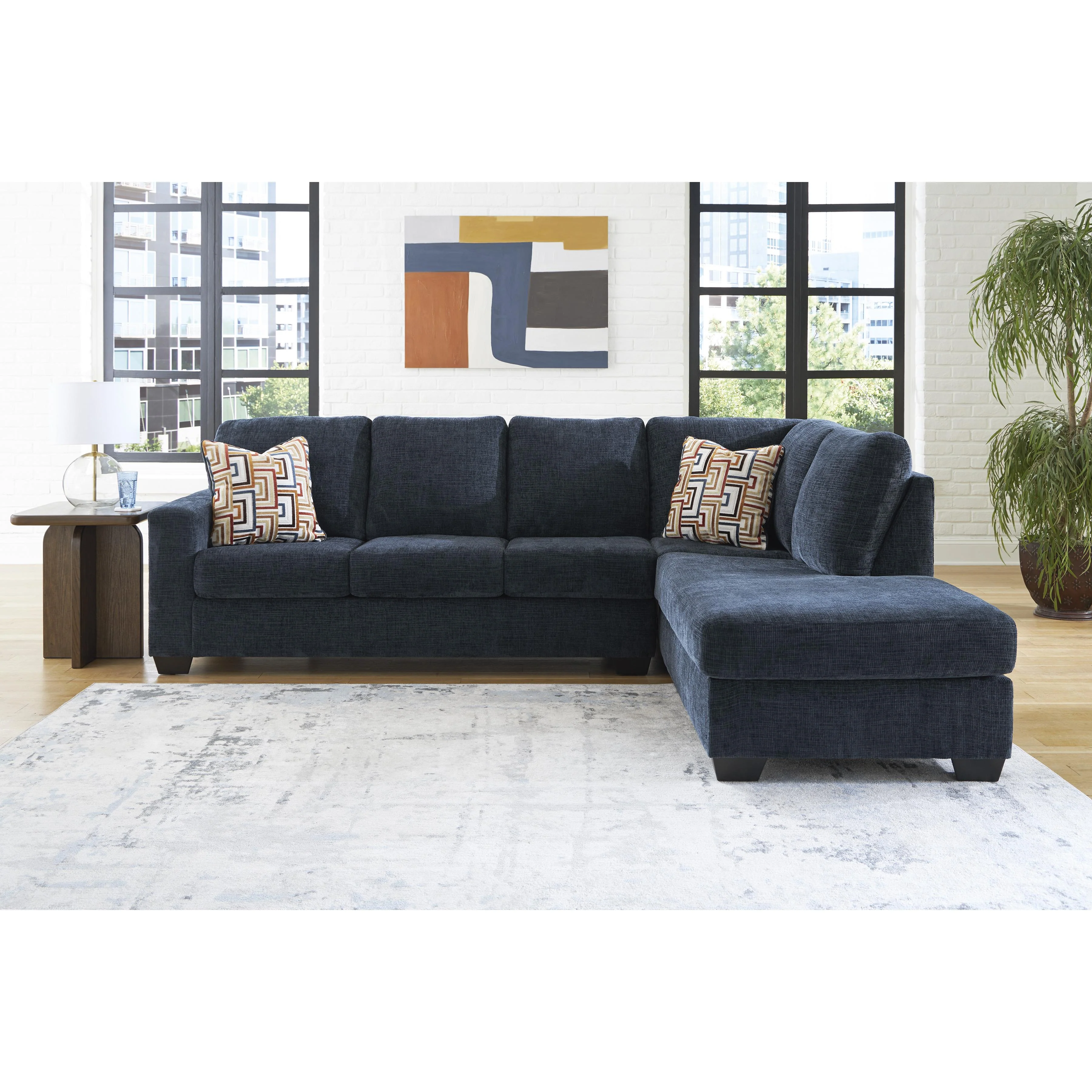 Signature Design by Ashley Aviemore 24303S2 2 pc Sectional with Chaise - Image 4