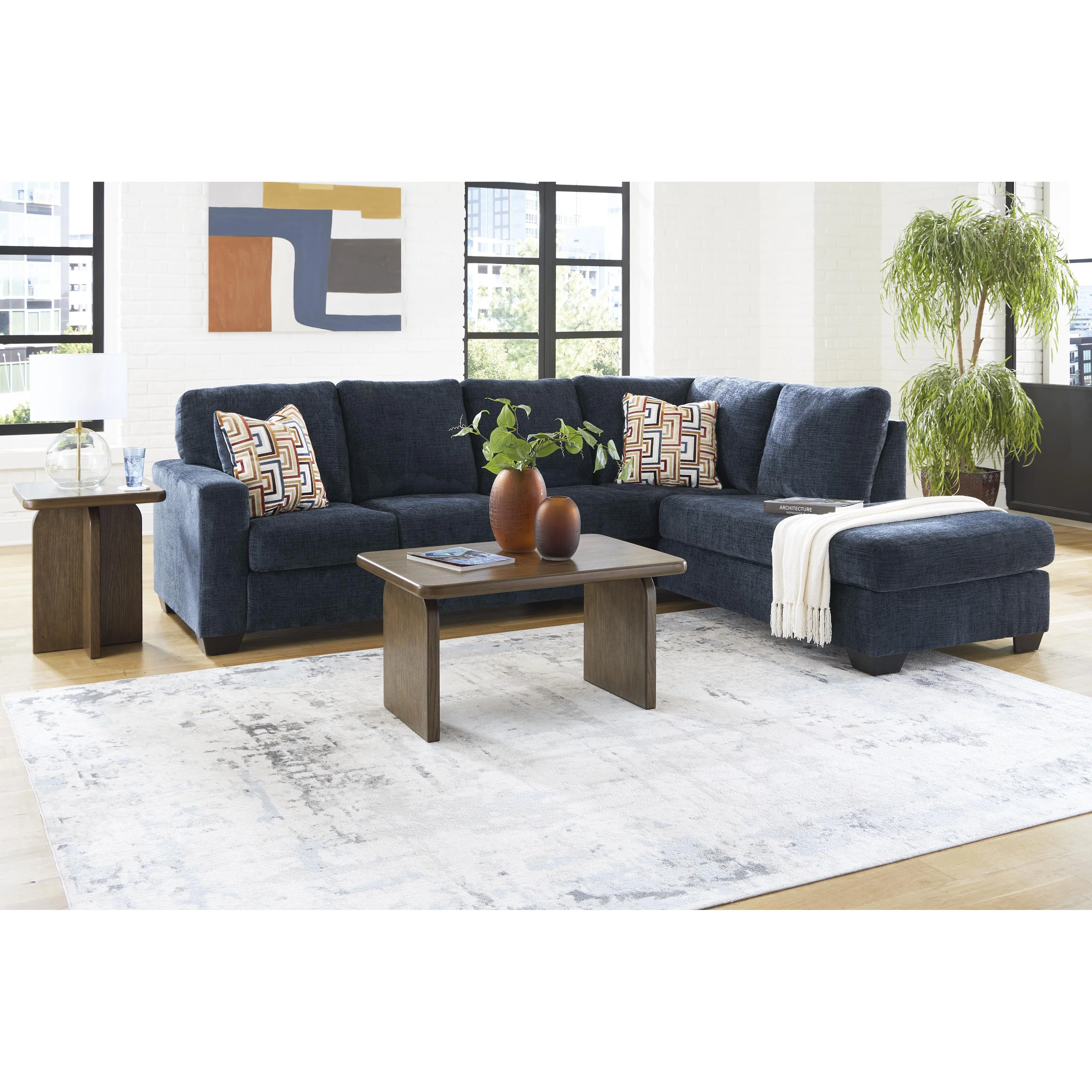 Signature Design by Ashley Aviemore 24303S2 2 pc Sectional with Chaise - Image 8