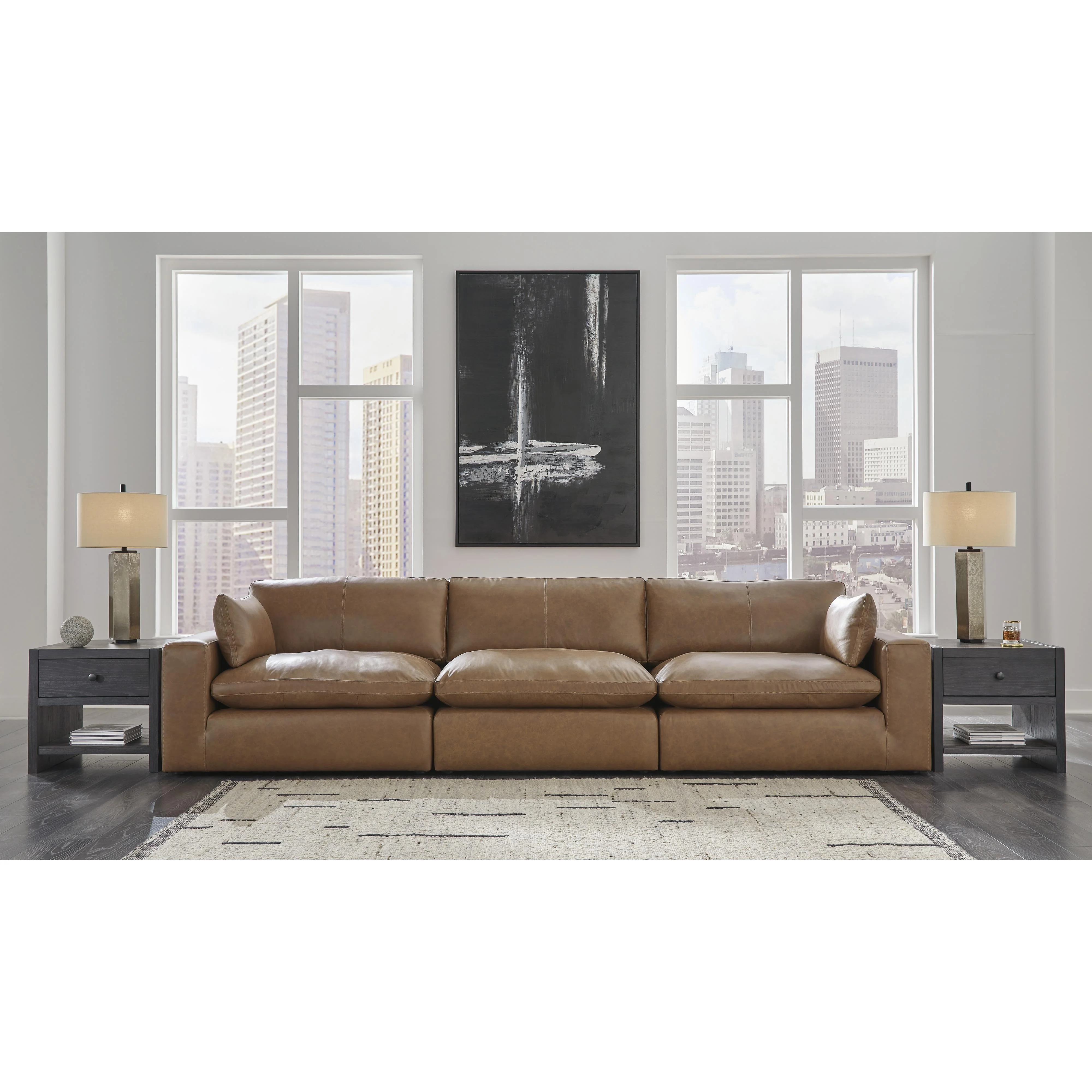 Signature Design by Ashley Emilia 30901S2 3 pc Sectional Sofa - Image 2