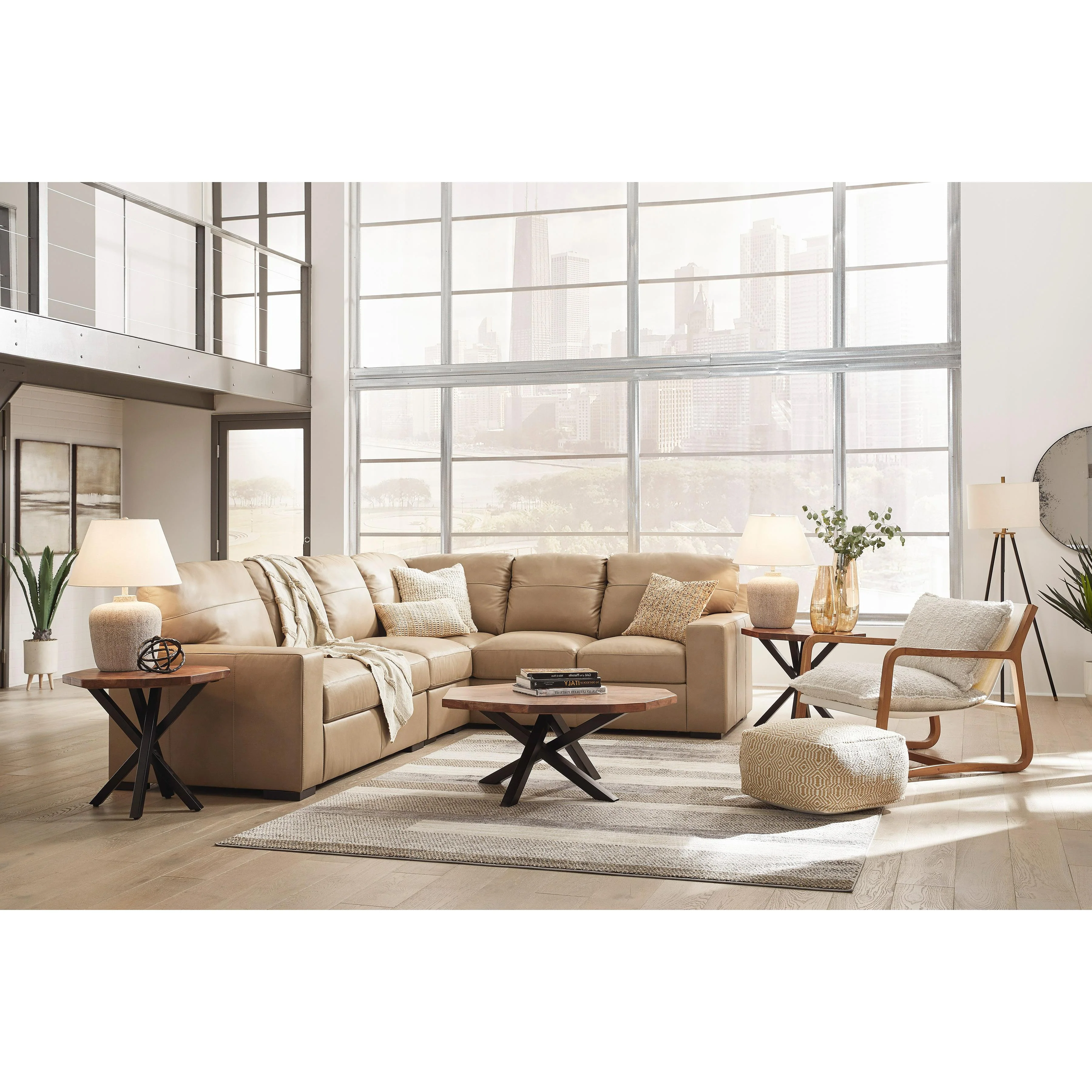 Signature Design by Ashley Bandon 38006S4C 3 pc Sectional - Image 6