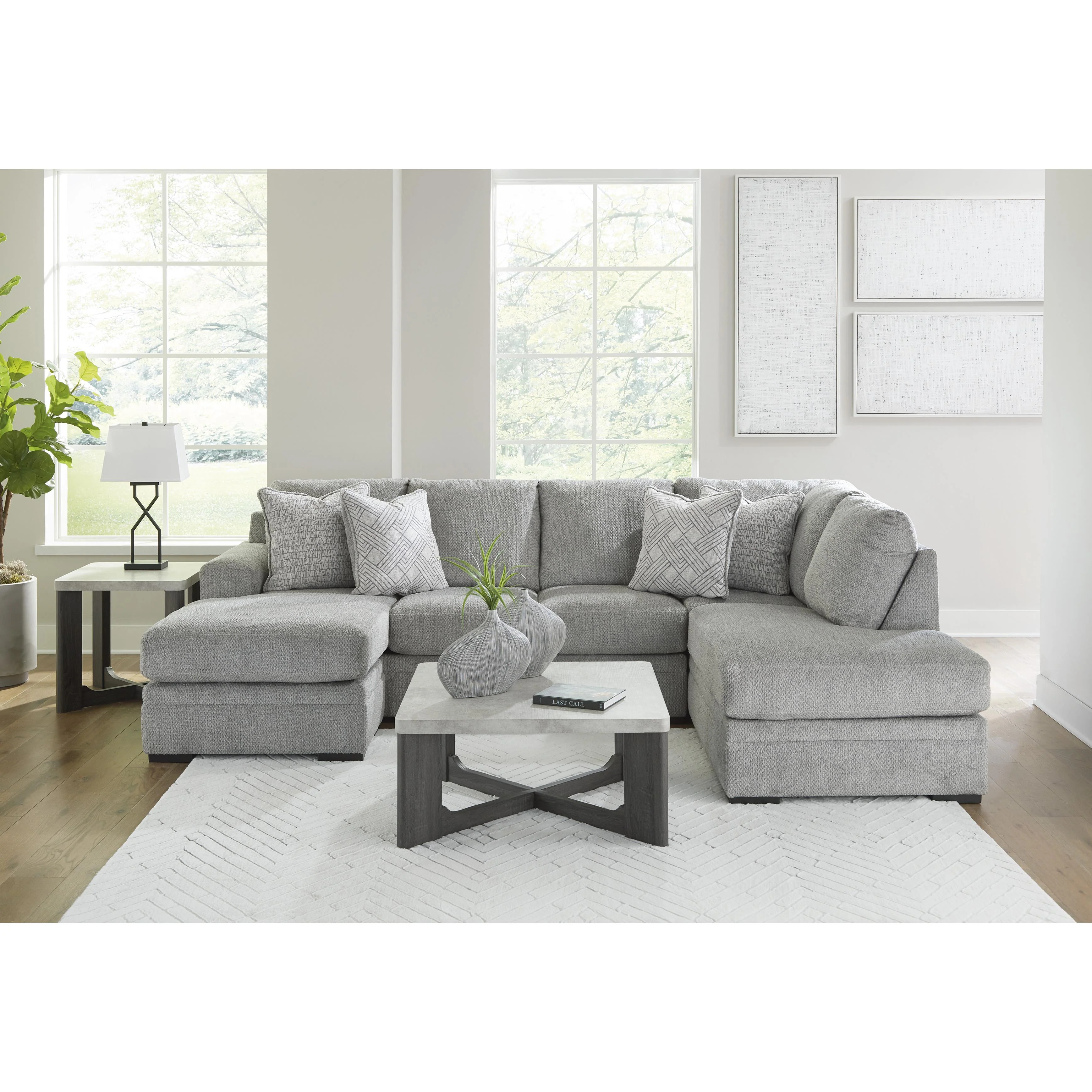 Signature Design by Ashley Casselbury 52906S1 2 pc Sectional with Chaise - Image 5