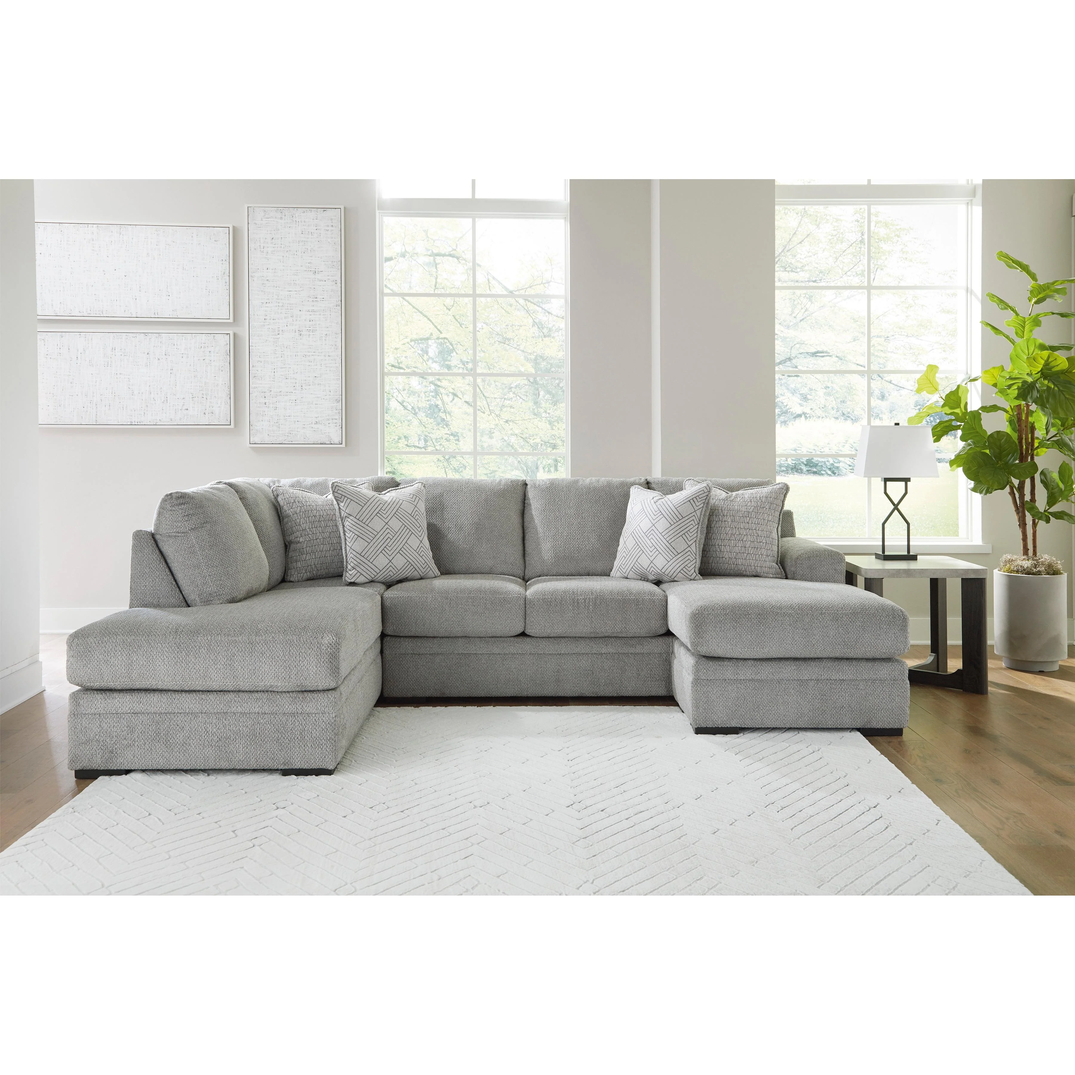 Signature Design by Ashley Casselbury 52906S2 2 pc Sectional with Chaise - Image 6