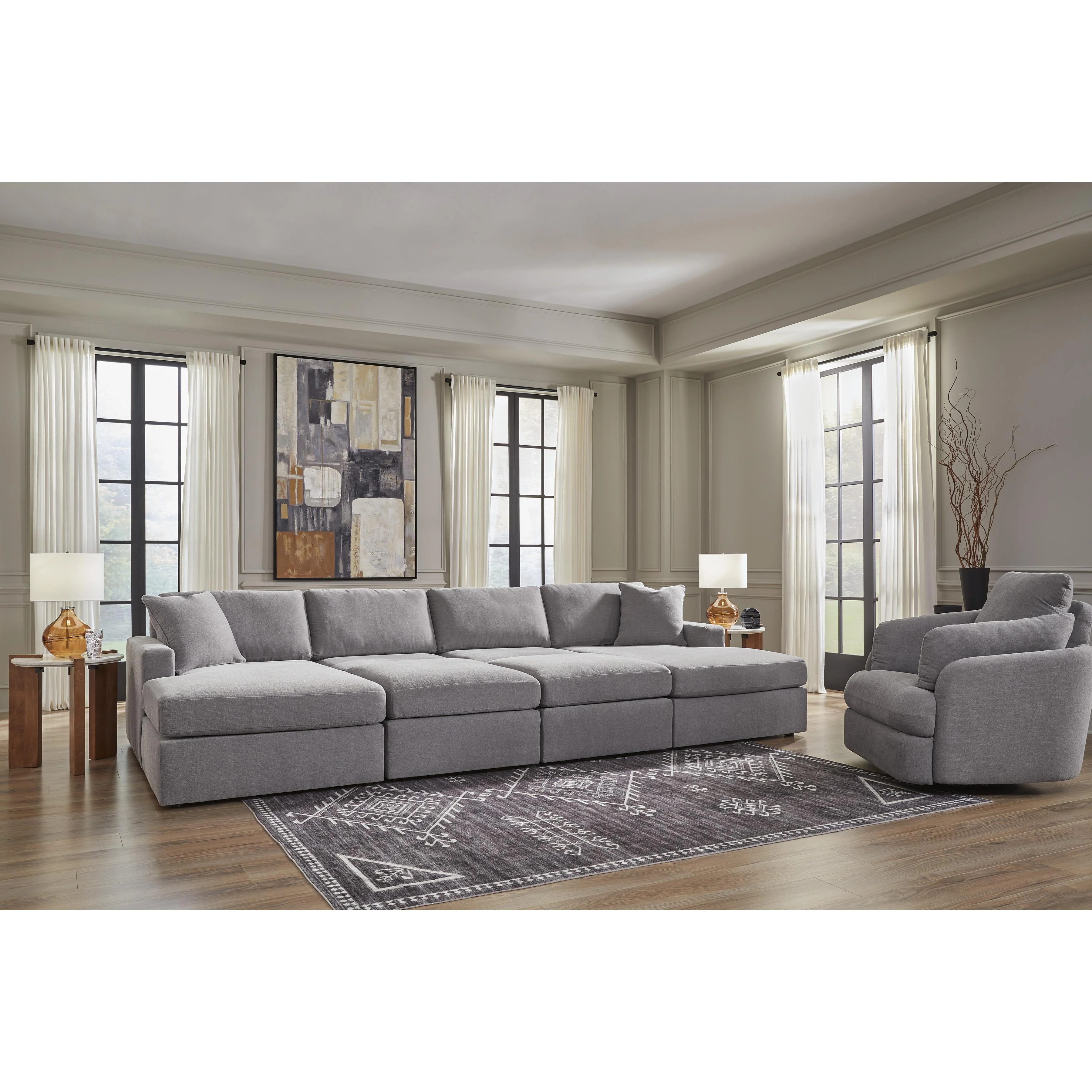 Signature Design by Ashley Modmax 92104S19 4 pc Pit Sectional - Image 13