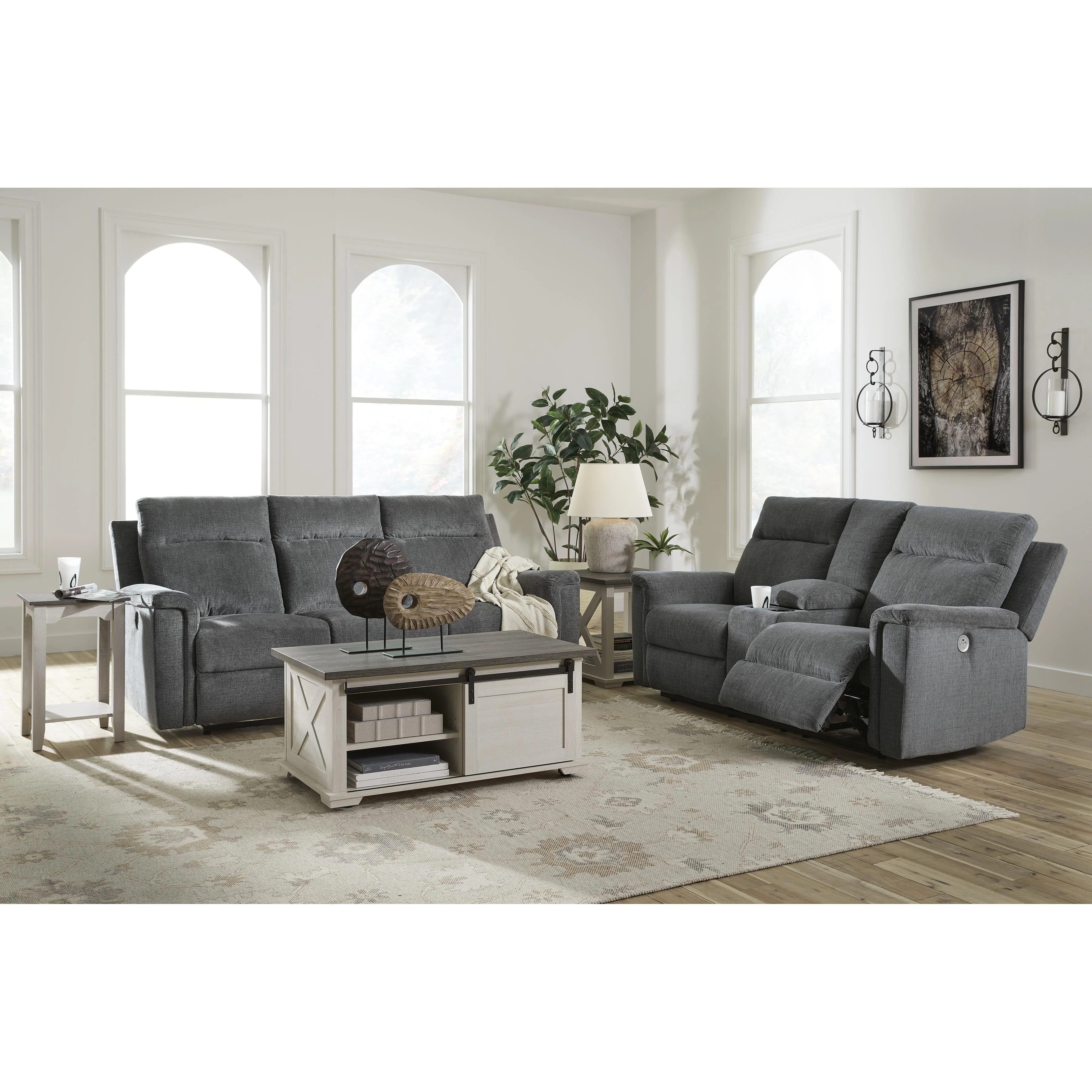 Signature Design by Ashley Barnsana 3320287C Reclining Power Sofa - Image 11