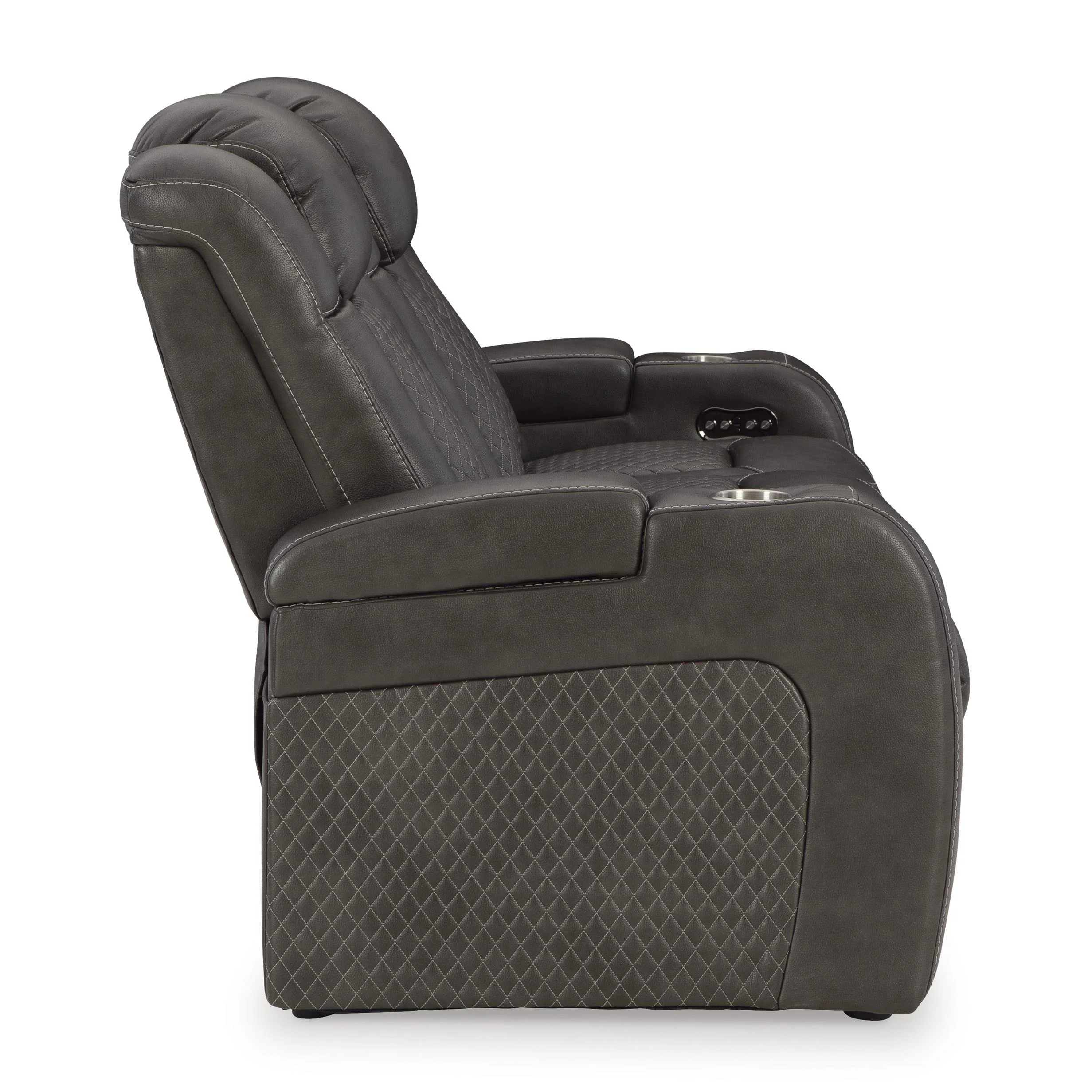 Signature Design by Ashley Fyne-Dyme 3660215 Power Reclining Sofa with Adjustable Headrest - Image 4