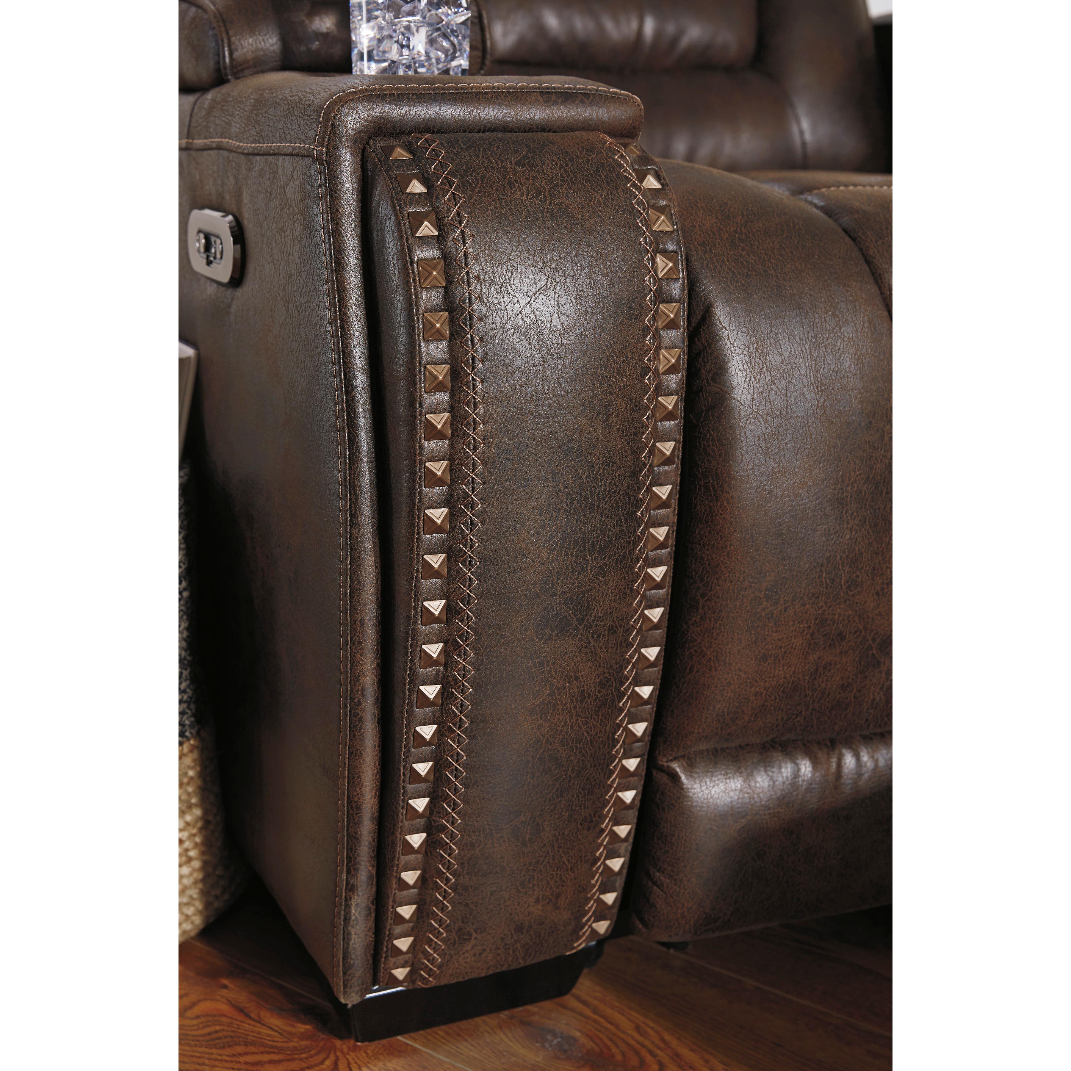 Signature Design by Ashley Game Zone 3850115C Power Reclining Sofa with Adjustable Headrest - Image 6