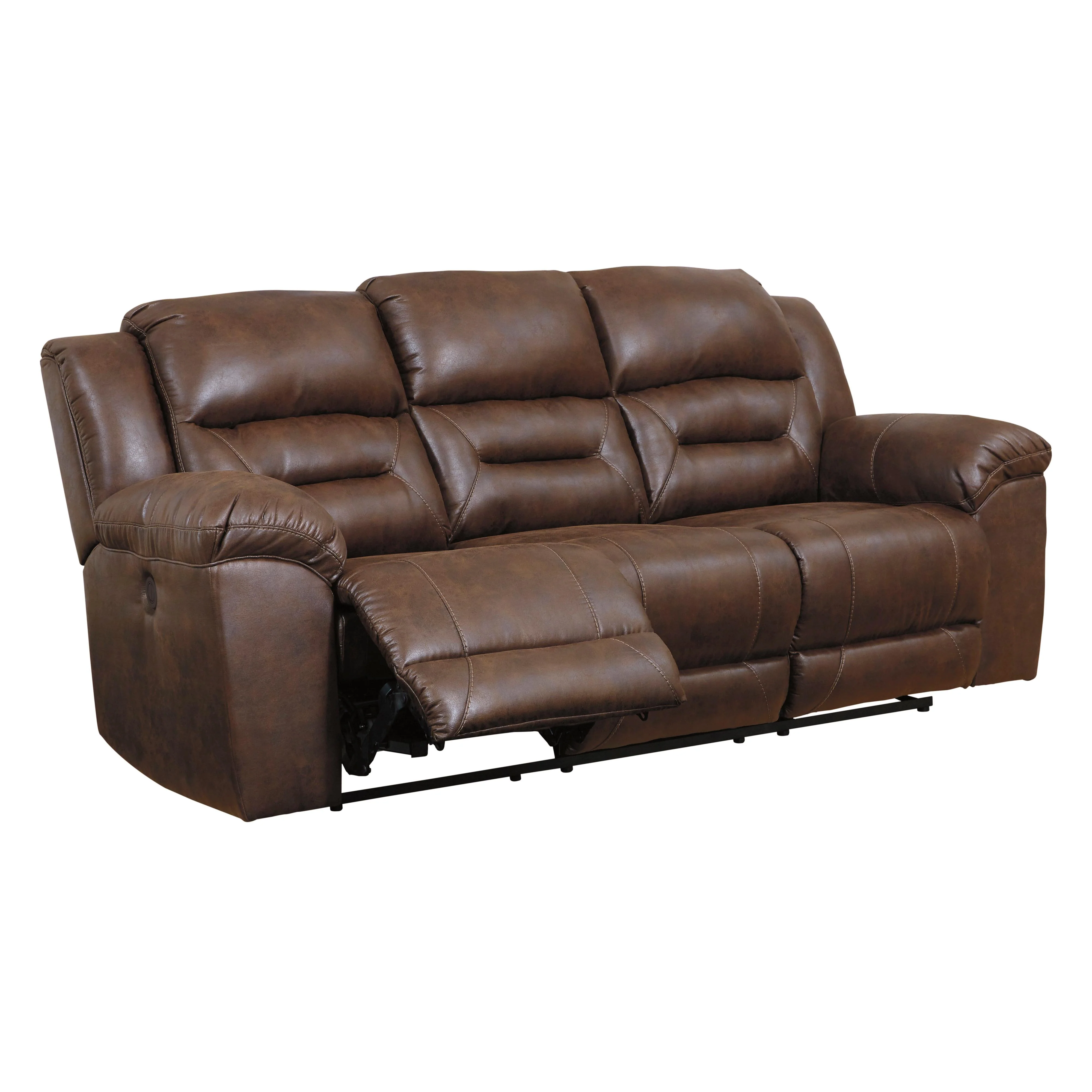 Signature Design by Ashley Stoneland Power Reclining Leather Look Sofa 3990487 - Image 2